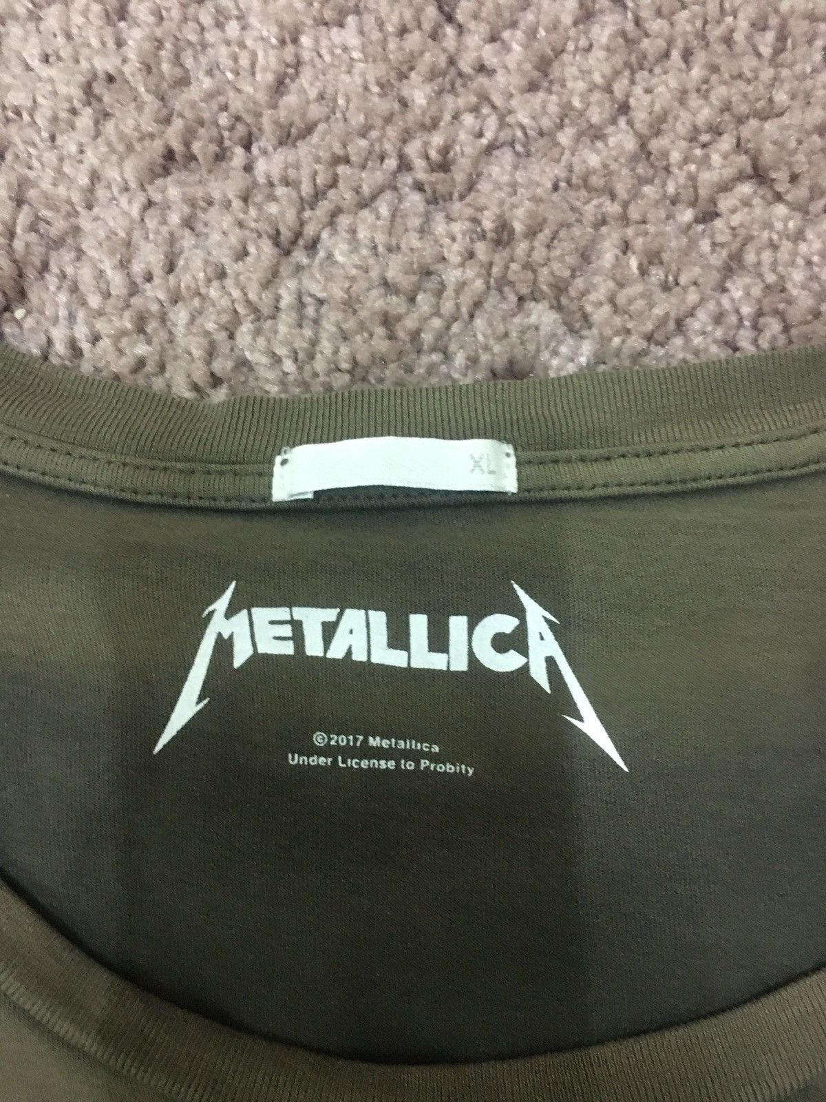 Band Tees metallica band tee by GU clothing Size US XL / EU 56 / 4 - 5 Thumbnail
