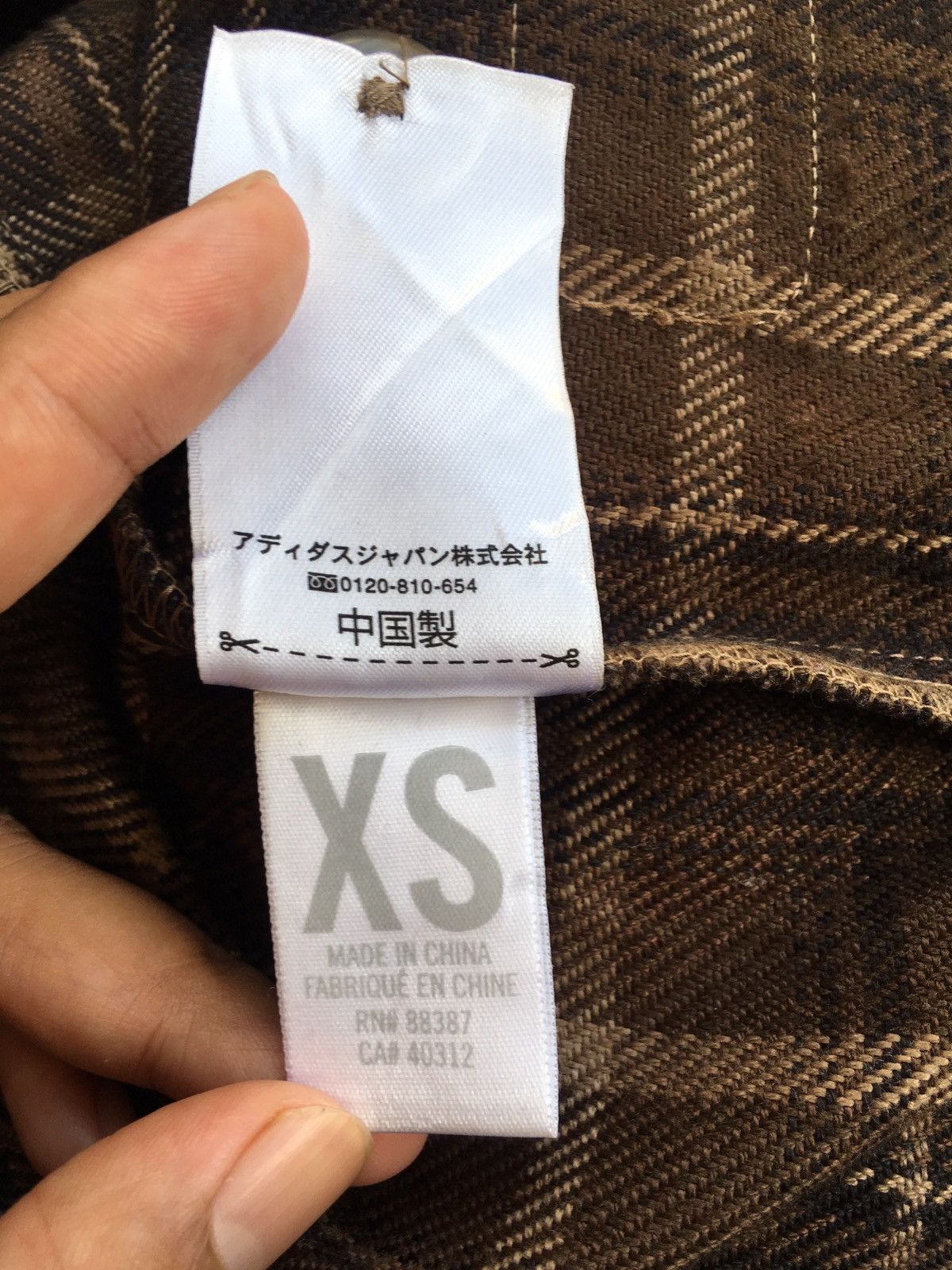 Adidas burton x adidas original f/w 2011 flannel shirt Size US XS / EU 42 / 0 - 4 Thumbnail
