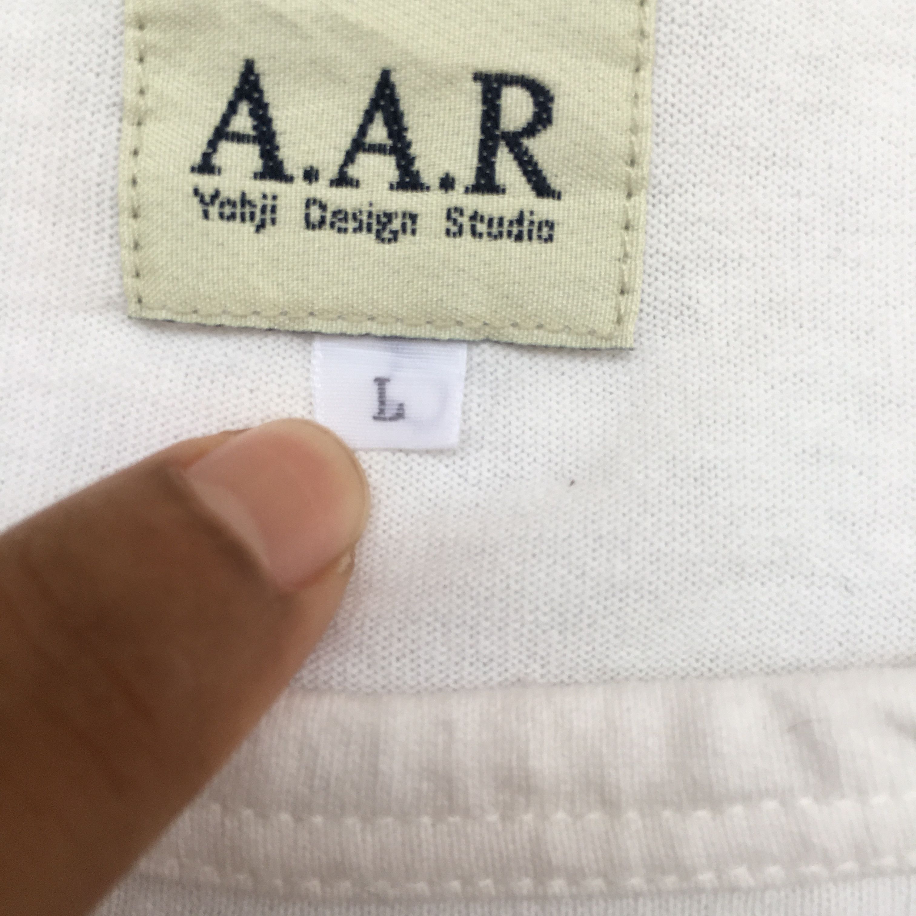 Yohji Yamamoto AAR tee Size US L / EU 52-54 / 3 - 2 Thumbnail