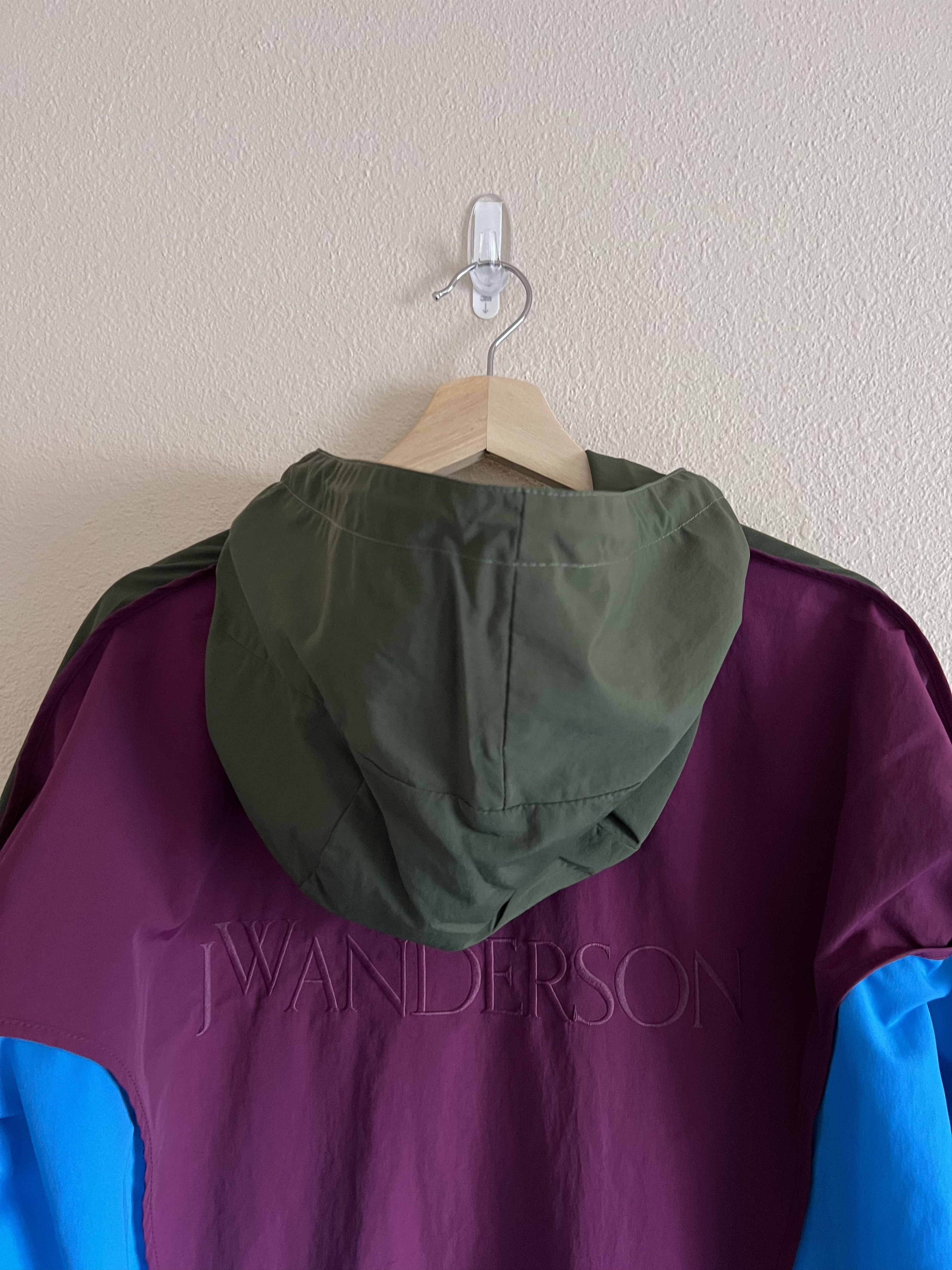 JW Anderson J.W. Anderson Long Color Black Parka in Bottle Green Size US XL / EU 56 / 4 - 7 Thumbnail