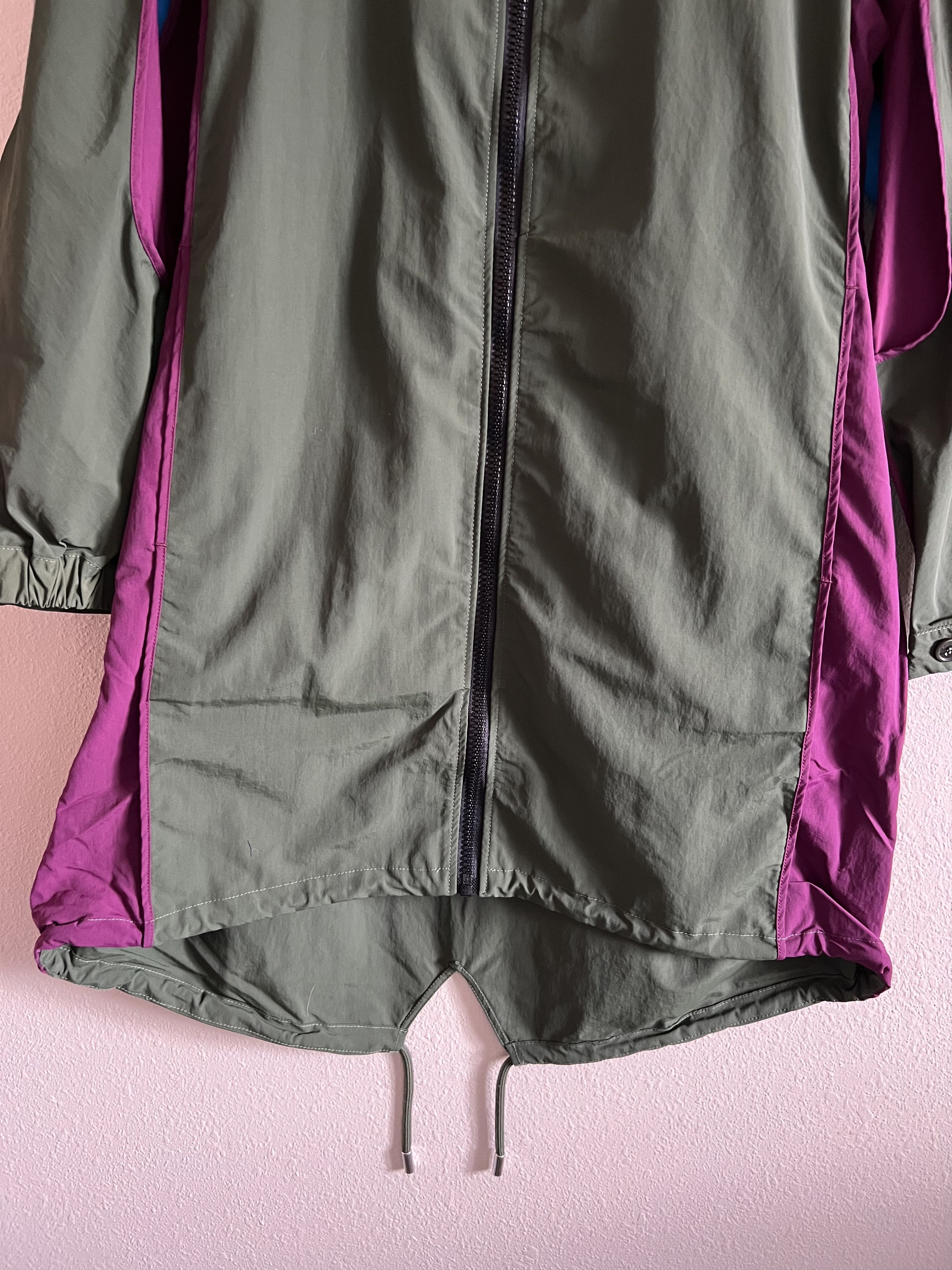 JW Anderson J.W. Anderson Long Color Black Parka in Bottle Green Size US XL / EU 56 / 4 - 4 Thumbnail