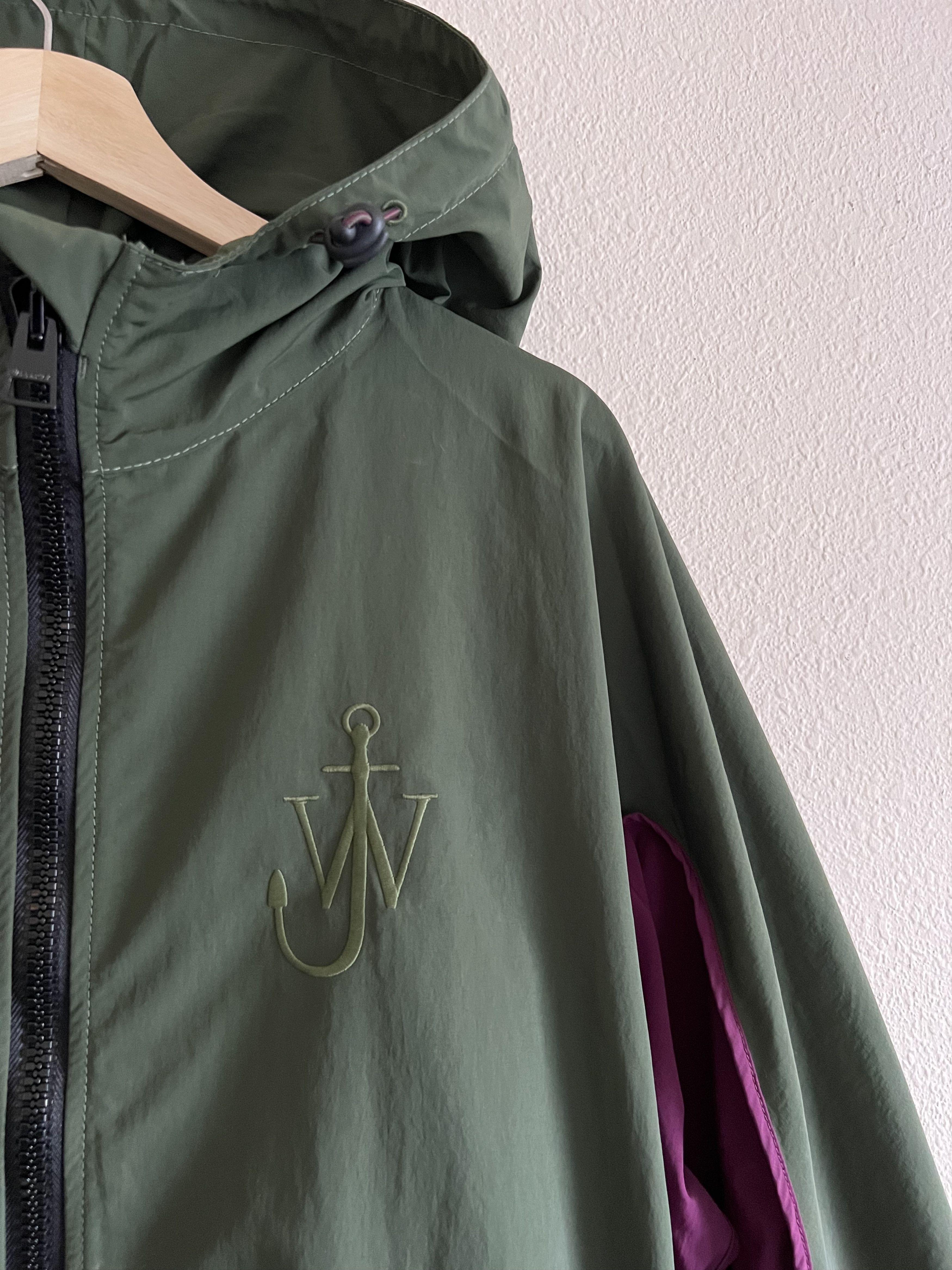 JW Anderson J.W. Anderson Long Color Black Parka in Bottle Green Size US XL / EU 56 / 4 - 2 Thumbnail