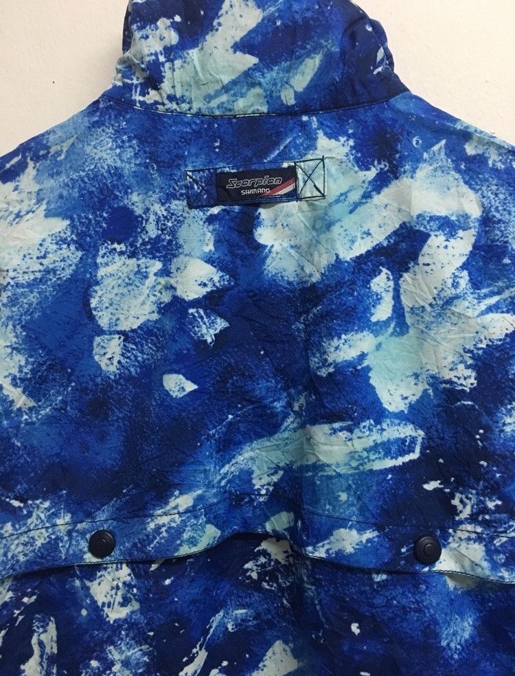 Japanese Brand shimano blue jacket Size US L / EU 52-54 / 3 - 4 Thumbnail
