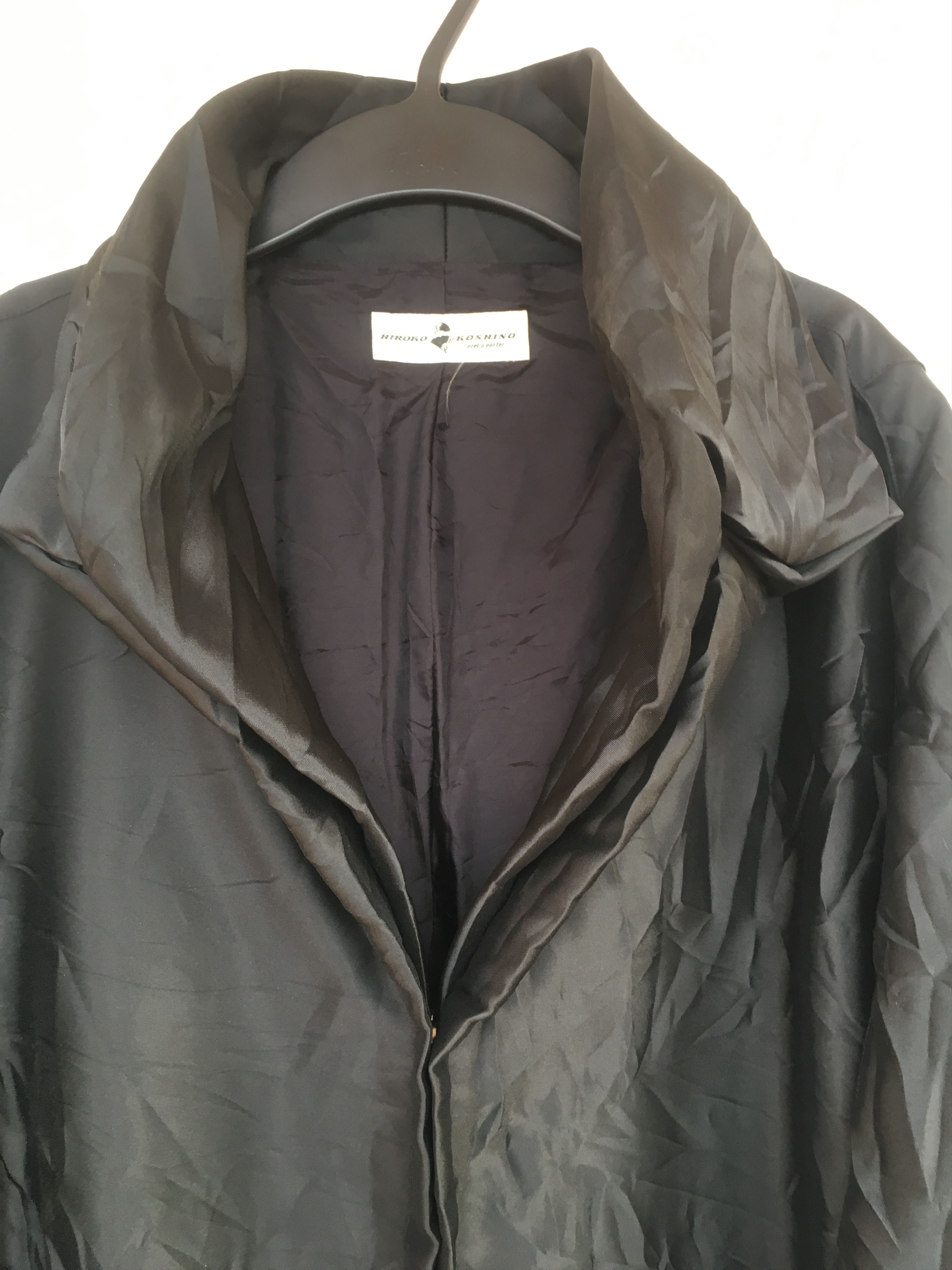 Japanese Brand vintage 90s hiroko koshino oversized long coat Size US M / EU 48-50 / 2 - 4 Thumbnail