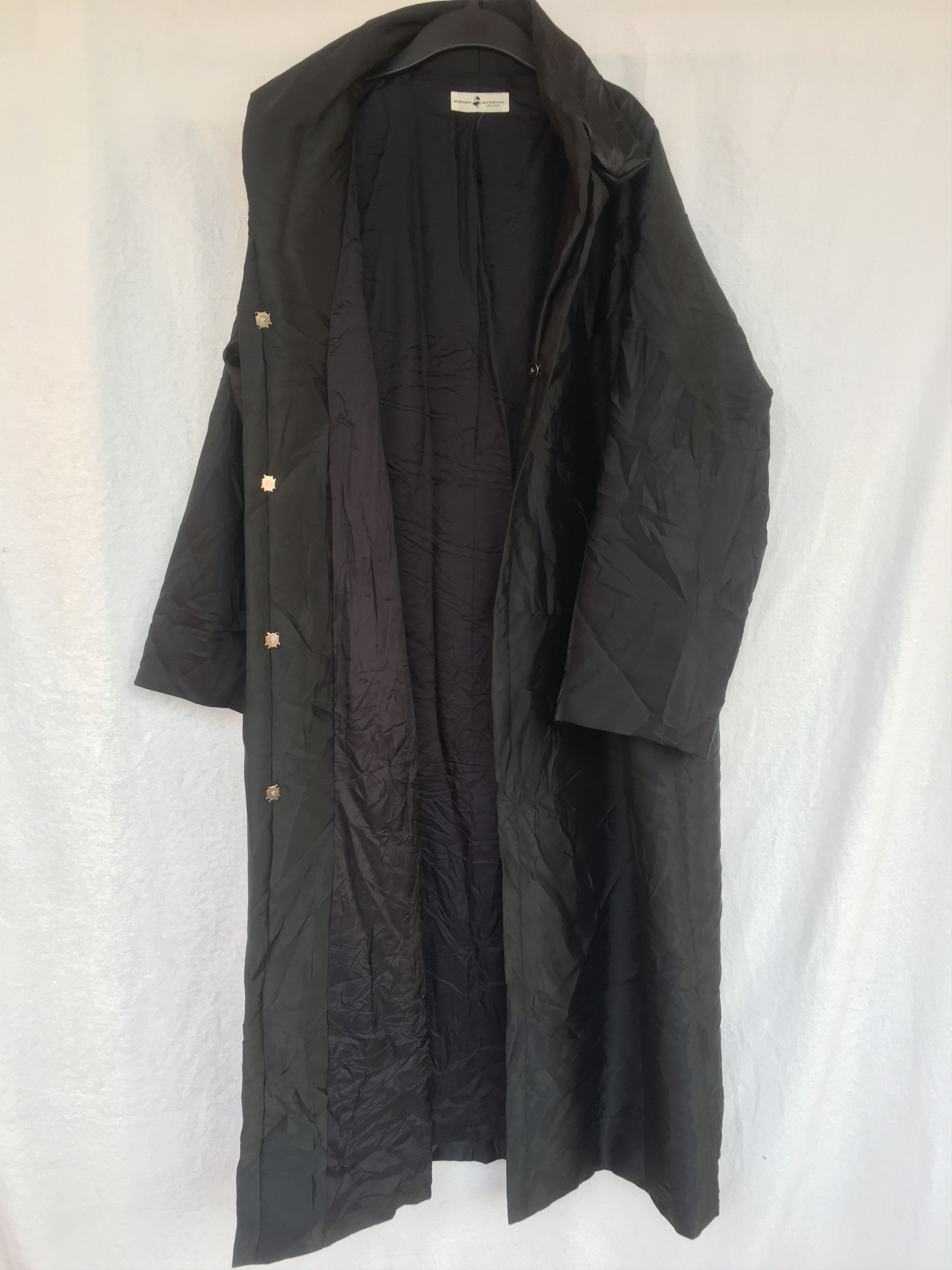 Japanese Brand vintage 90s hiroko koshino oversized long coat Size US M / EU 48-50 / 2 - 1 Thumbnail