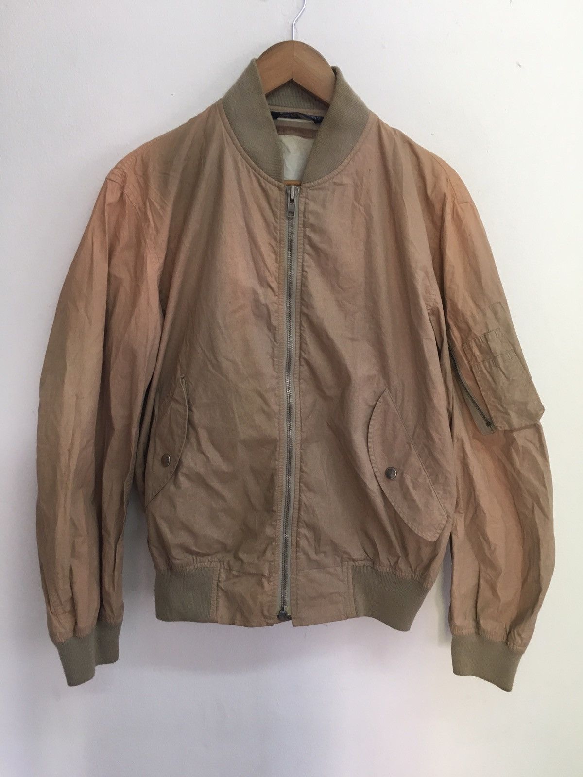 Image of Polo Ralph Lauren x Vintage Brown Jacket in Light Brown, Men's (Size Small)