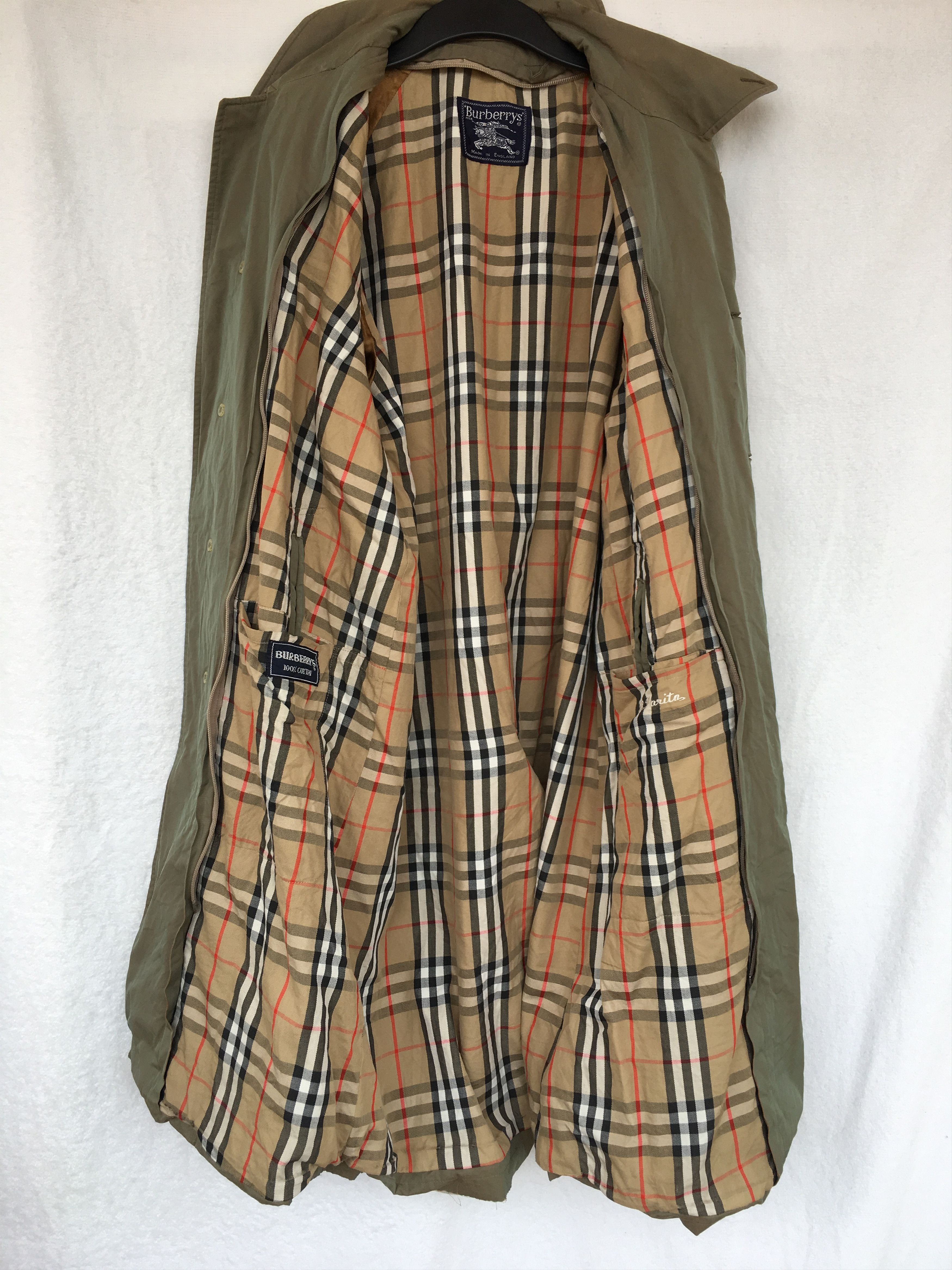 Burberry vintage burberry trench coat Size US M / EU 48-50 / 2 - 1 Thumbnail