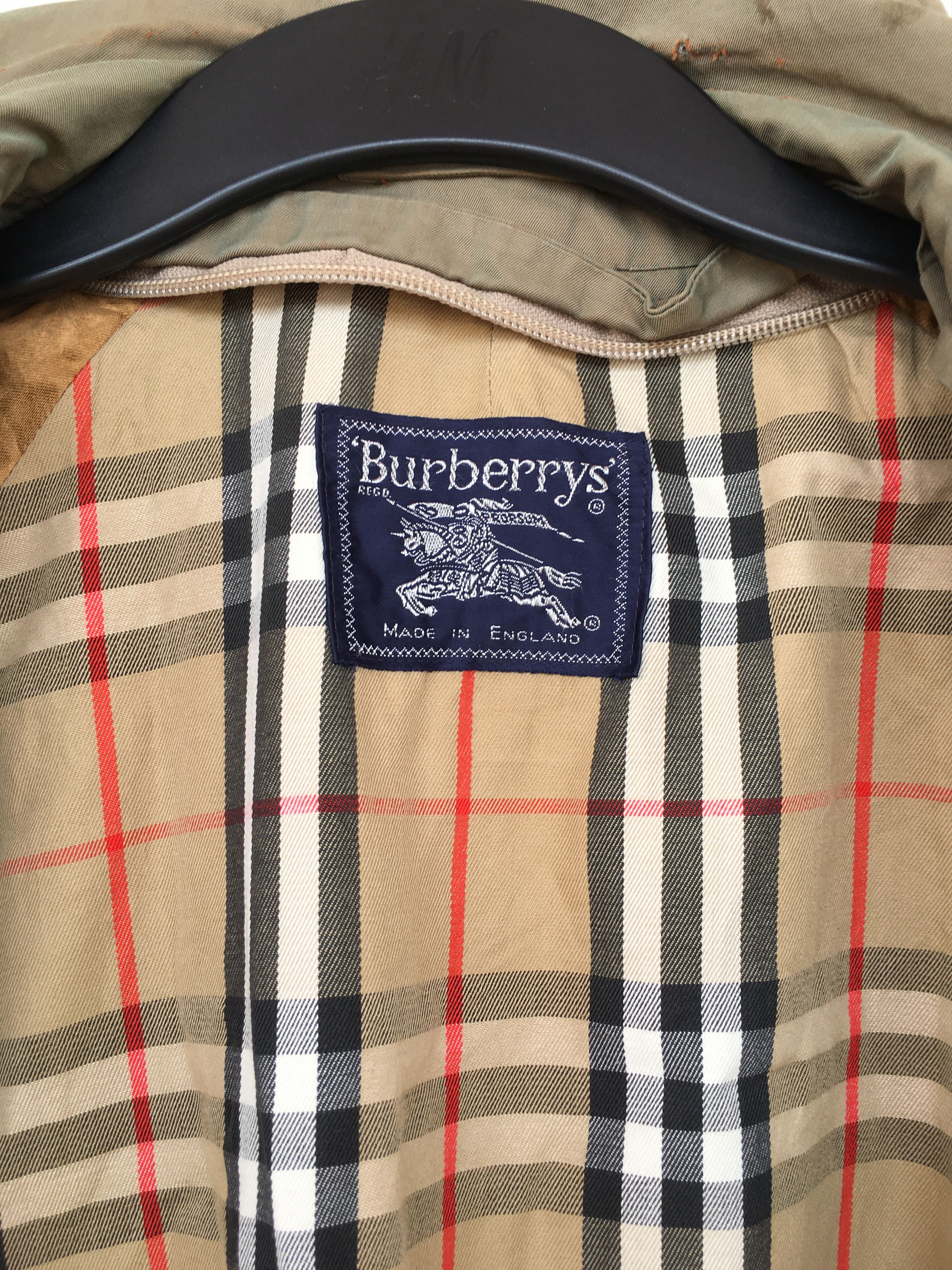 Burberry vintage burberry trench coat Size US M / EU 48-50 / 2 - 2 Thumbnail