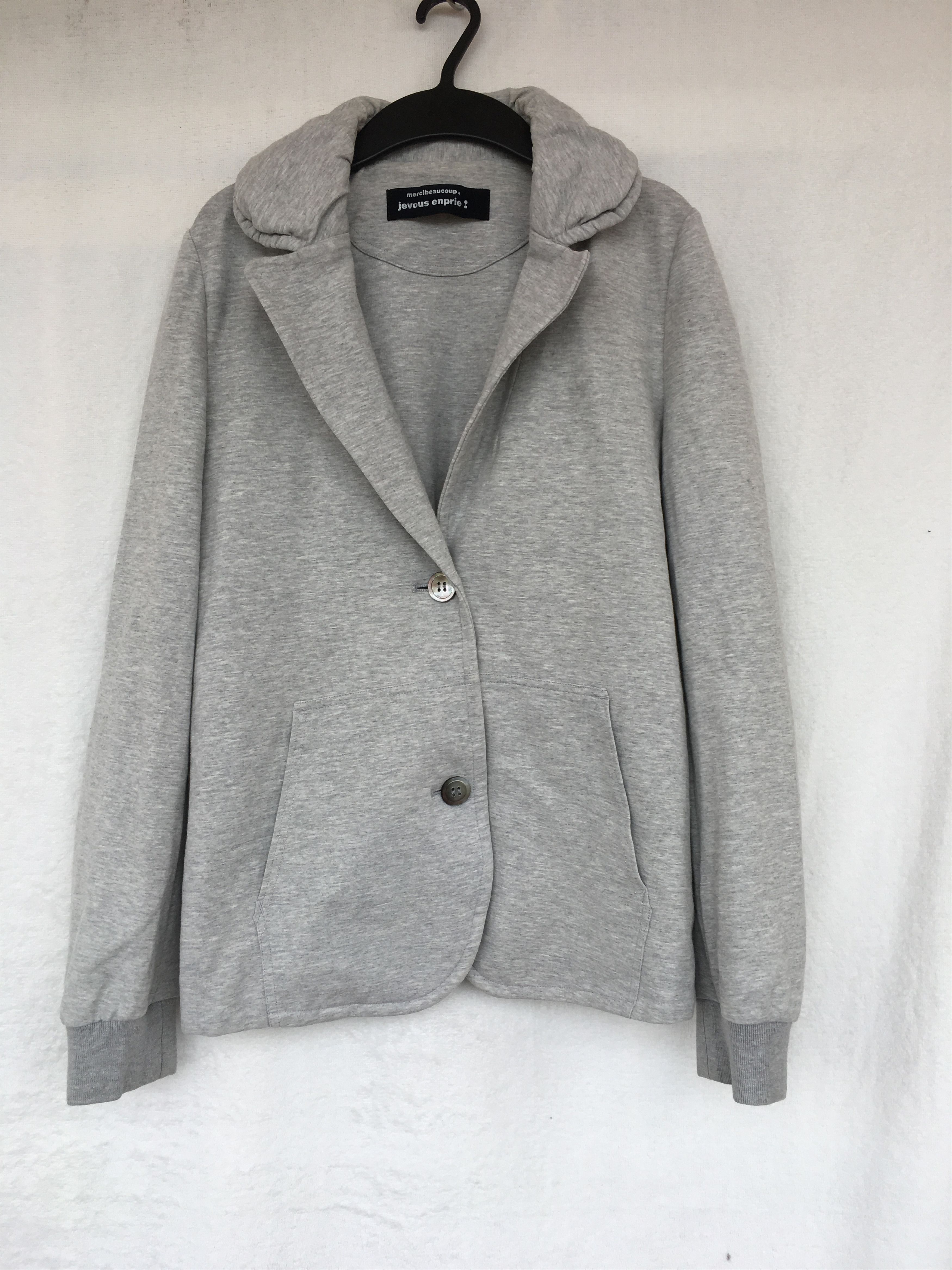 Issey Miyake gray light cotton jacket Size US M / EU 48-50 / 2 - 1 Thumbnail
