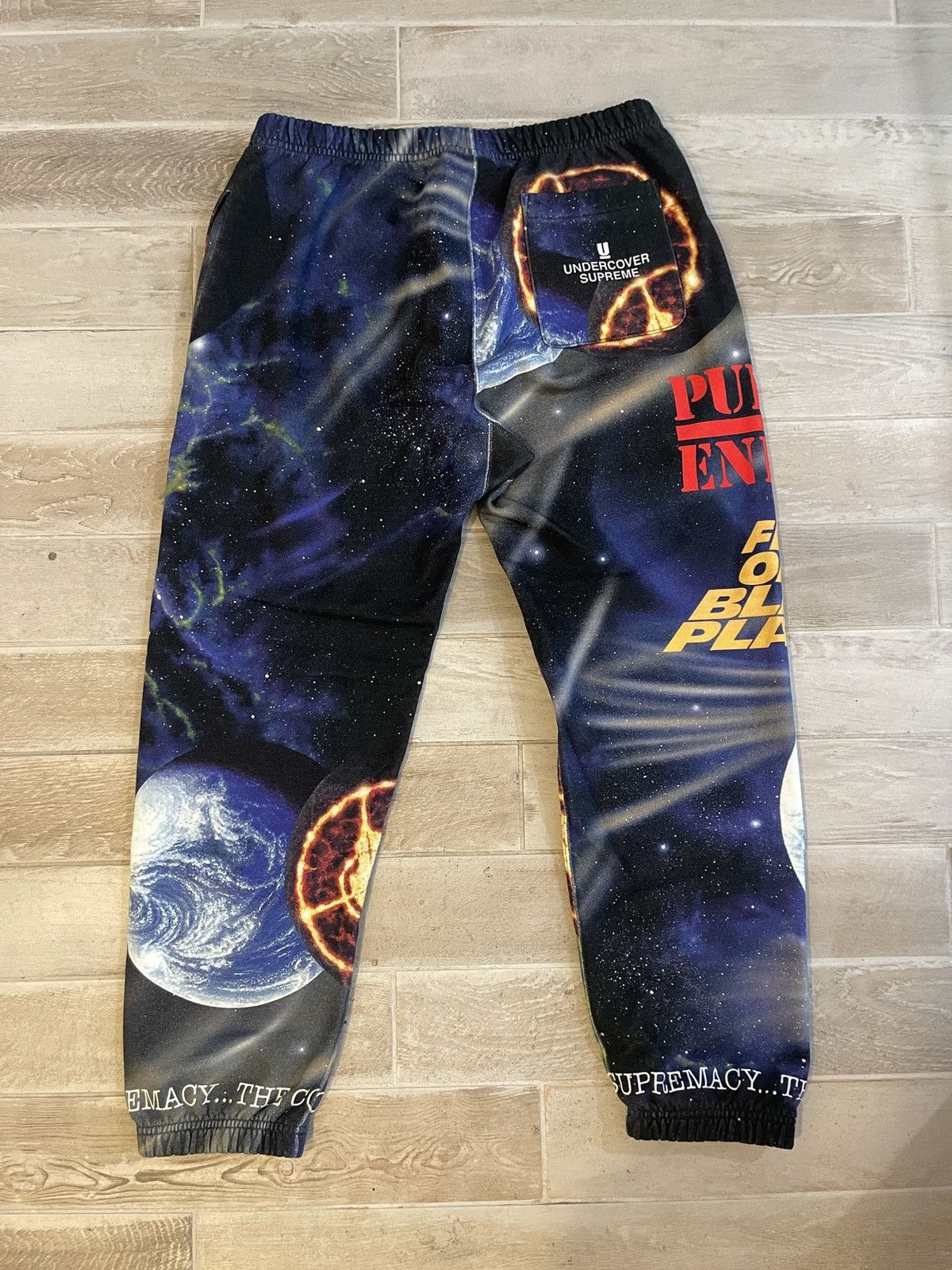 Supreme X Undercover x Public Enemy Sweatpants