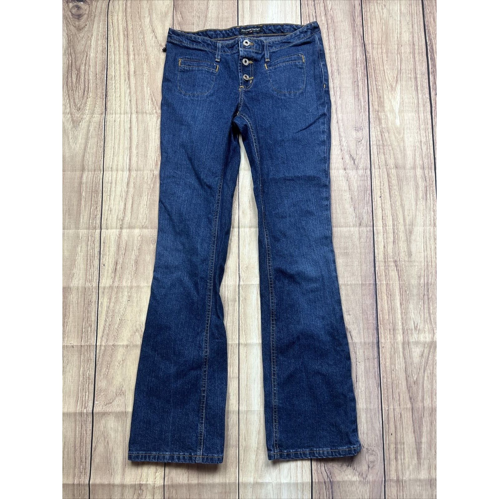 Ralph Lauren Polo Jeans Company Stretch Cody Jean Button Fly Denim Blue J Grailed 6455