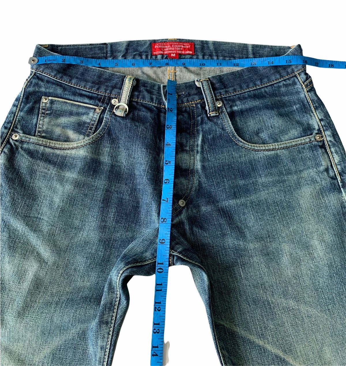 Japanese Brand Japanese Brand Nitraid Selvedge Jeans Anti Babylon Equiment Size US 32 / EU 48 - 18 Thumbnail