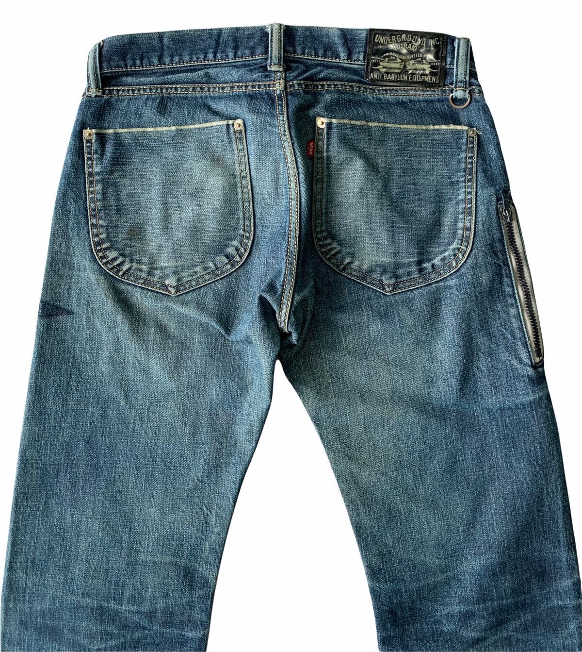 Japanese Brand Japanese Brand Nitraid Selvedge Jeans Anti Babylon Equiment Size US 32 / EU 48 - 5 Thumbnail