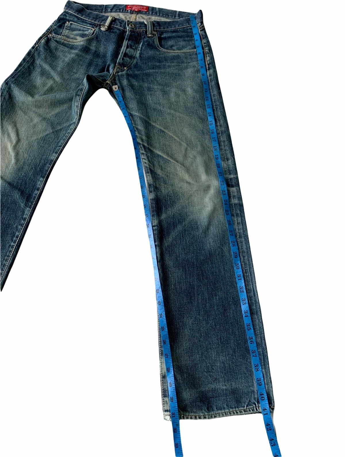 Japanese Brand Japanese Brand Nitraid Selvedge Jeans Anti Babylon Equiment Size US 32 / EU 48 - 20 Thumbnail