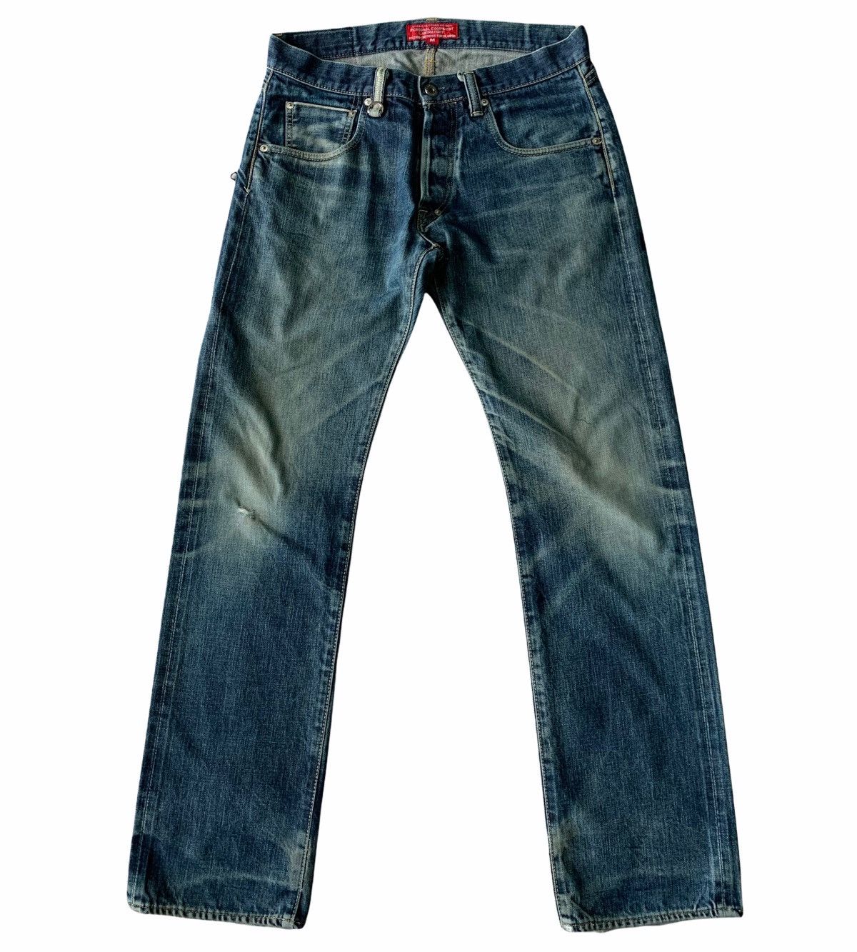 Japanese Brand Japanese Brand Nitraid Selvedge Jeans Anti Babylon Equiment Size US 32 / EU 48 - 1 Thumbnail