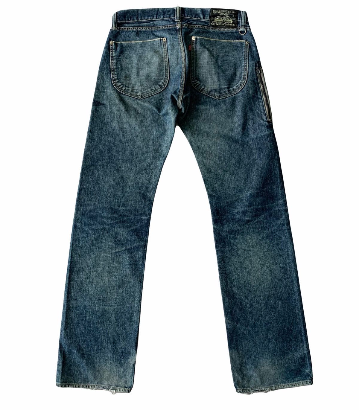 Japanese Brand Japanese Brand Nitraid Selvedge Jeans Anti Babylon Equiment Size US 32 / EU 48 - 3 Thumbnail