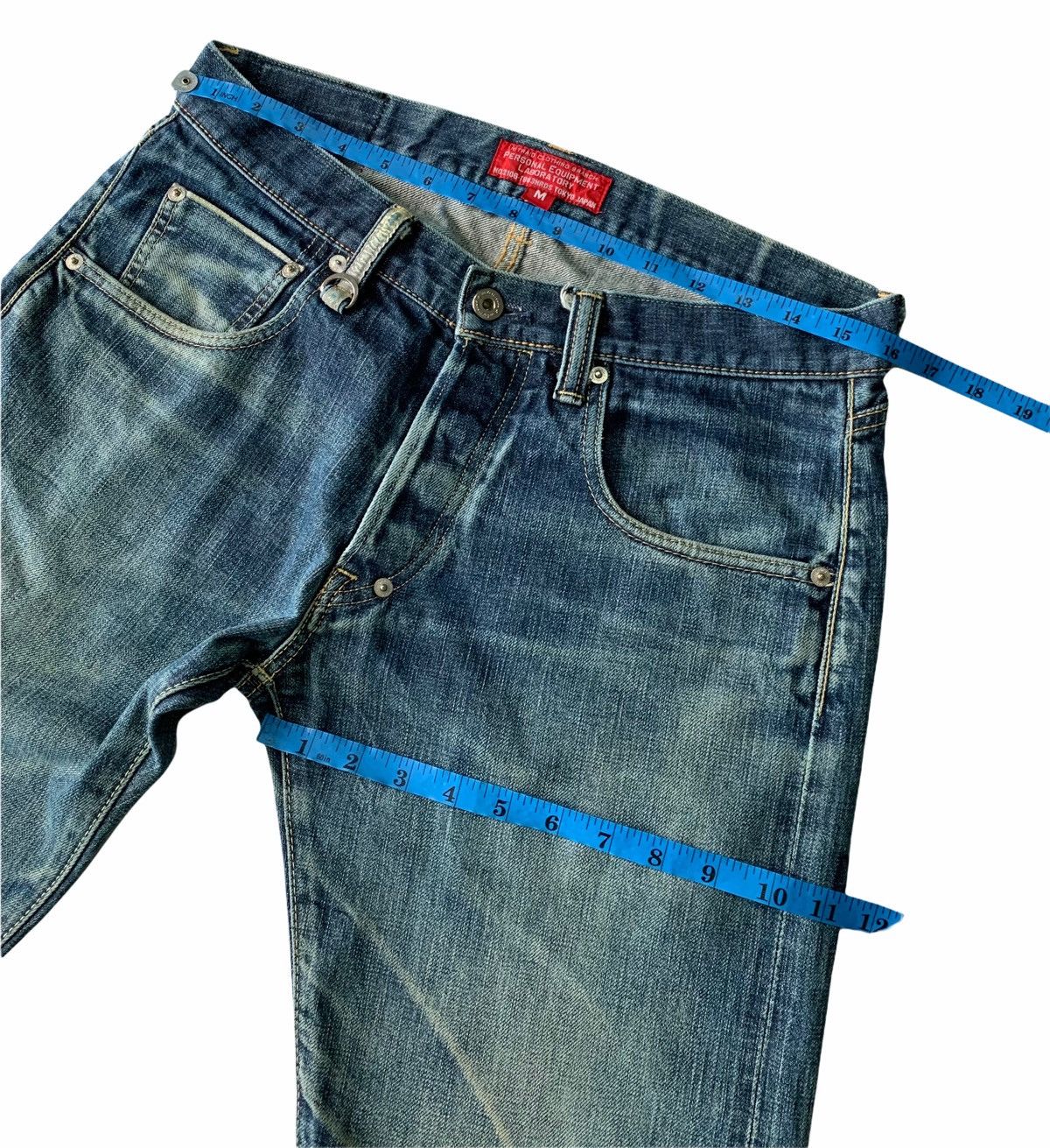 Japanese Brand Japanese Brand Nitraid Selvedge Jeans Anti Babylon Equiment Size US 32 / EU 48 - 17 Thumbnail