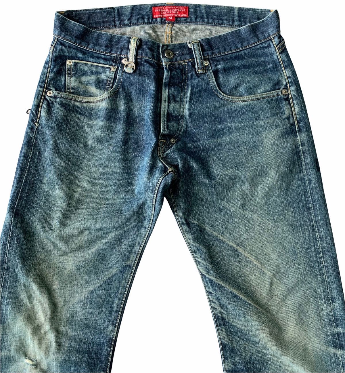 Japanese Brand Japanese Brand Nitraid Selvedge Jeans Anti Babylon Equiment Size US 32 / EU 48 - 6 Thumbnail