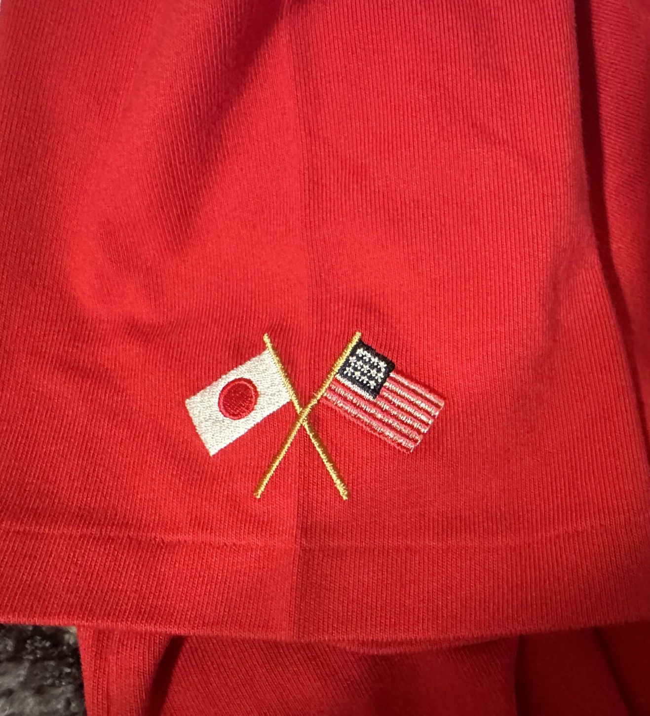 USA Olympics NEW Polo Ralph Lauren Tokyo Olympics P Wing Pocket Tee Red M Size US M / EU 48-50 / 2 - 5 Thumbnail