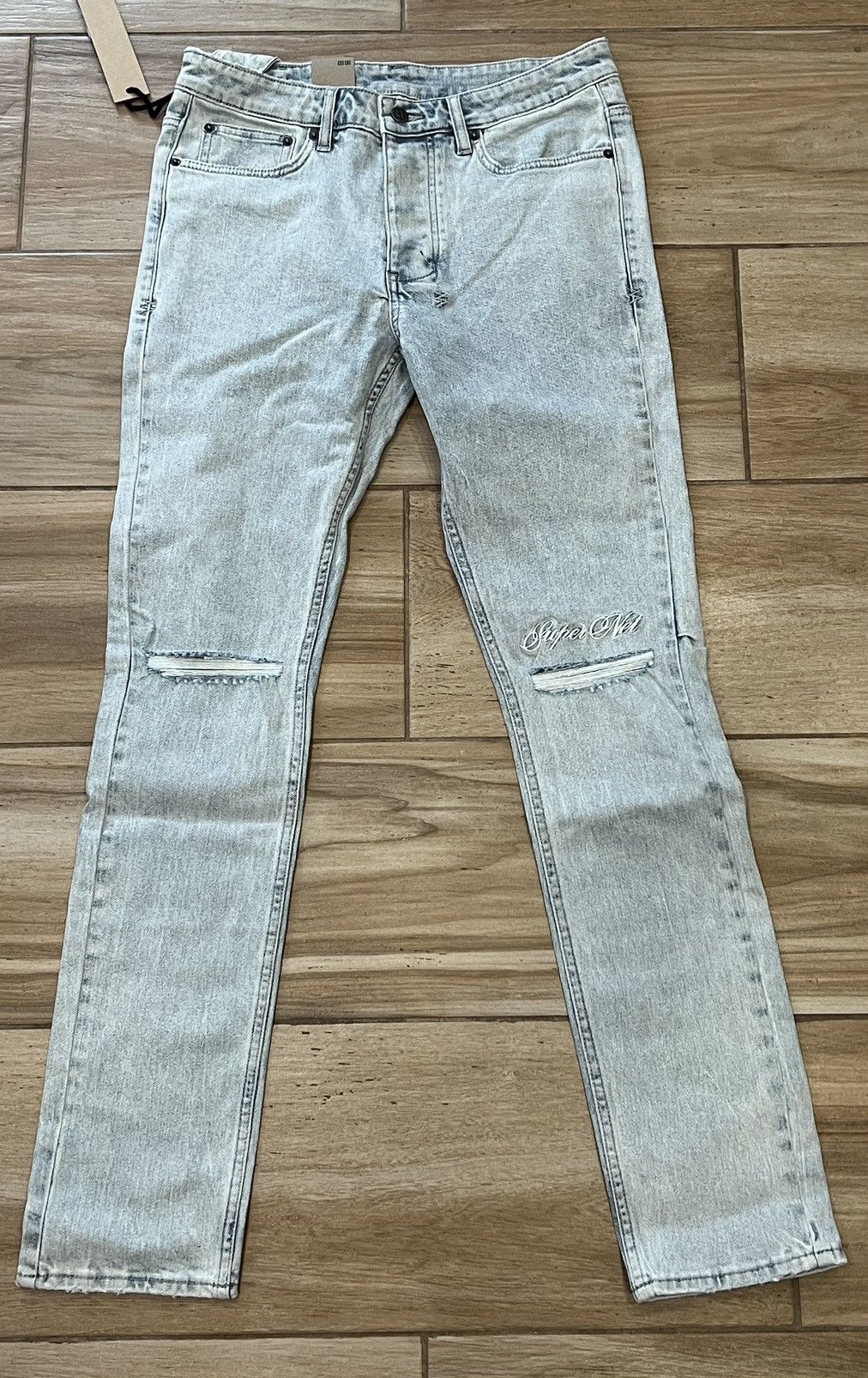 image of Ksubi Blue Chitch Super Cold Jeans Size 31, Men's