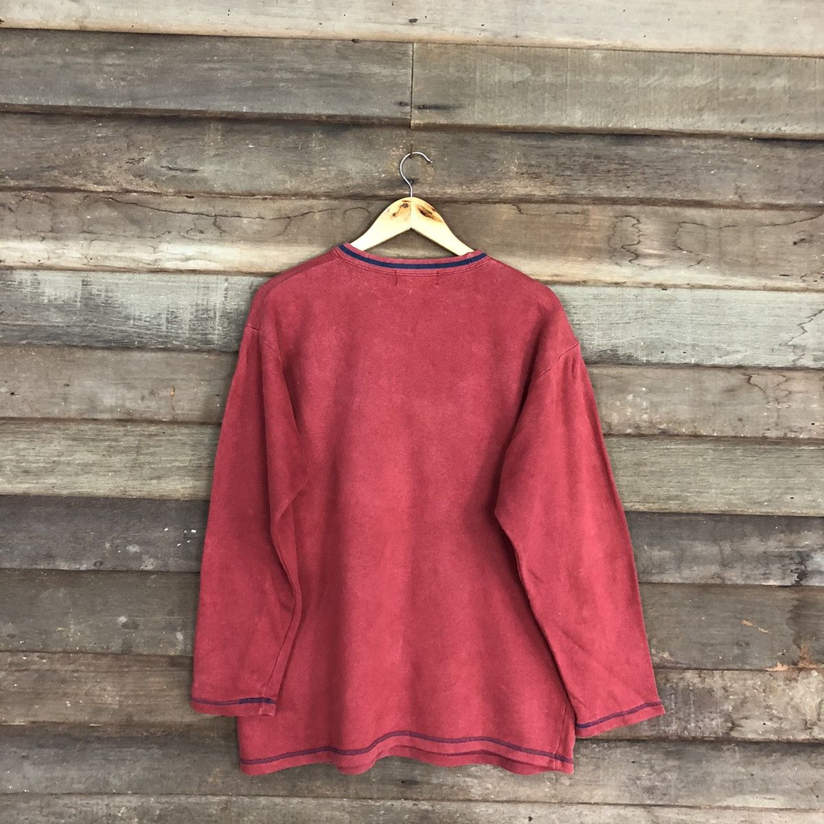 Japanese Brand Valentino Pia Red vintage Sweatshirt #037B Size US L / EU 52-54 / 3 - 13 Thumbnail