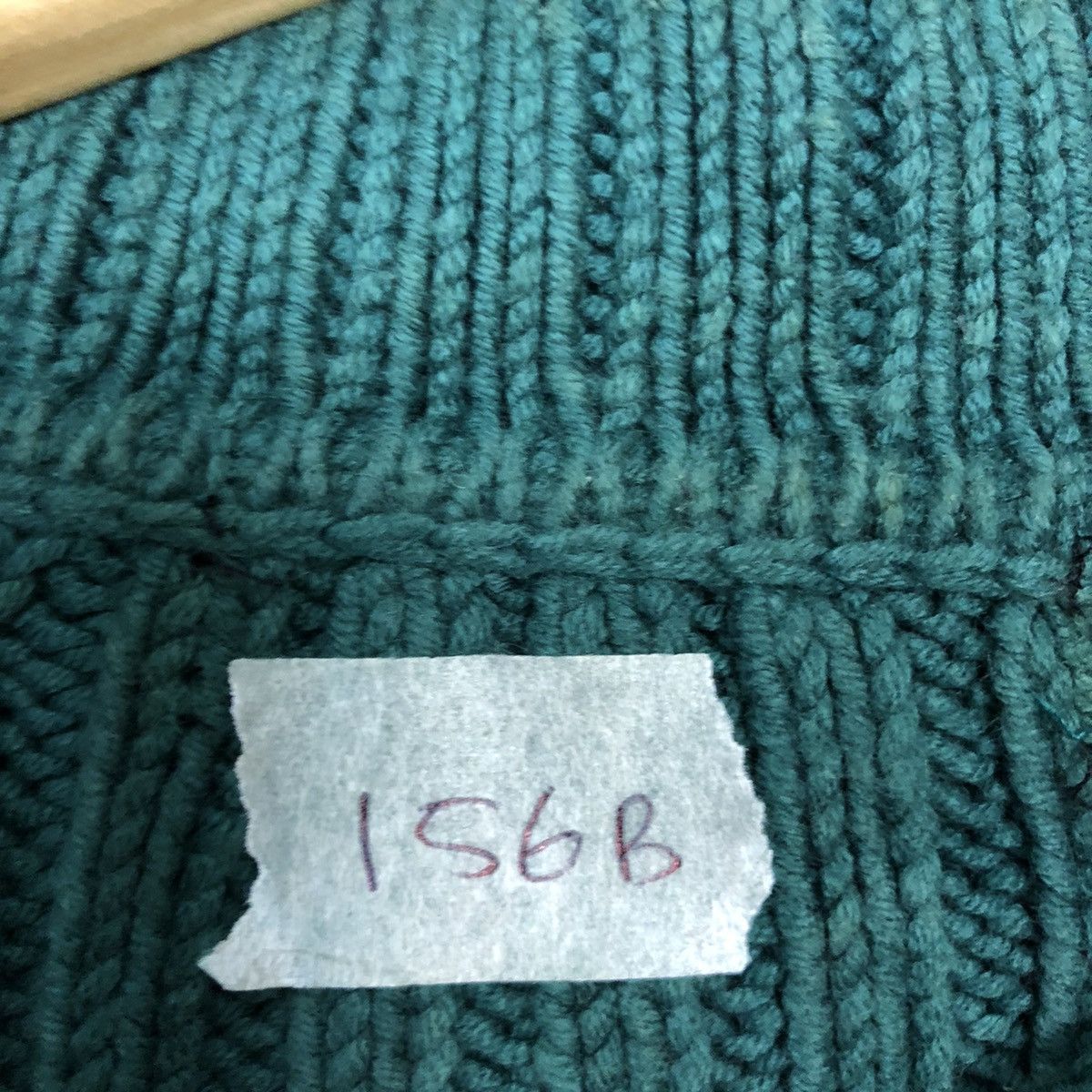 Homespun Knitwear × Japanese Brand Japan Green Shag Shaggy Knitwear cardigan#156B Size US XS / EU 42 / 0 - 10 Thumbnail