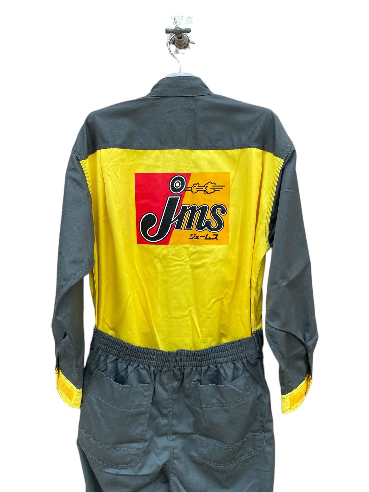 image of Vintage Toyota Jms Overalls Jumpsuit in Yellow, Men's (Size 36)