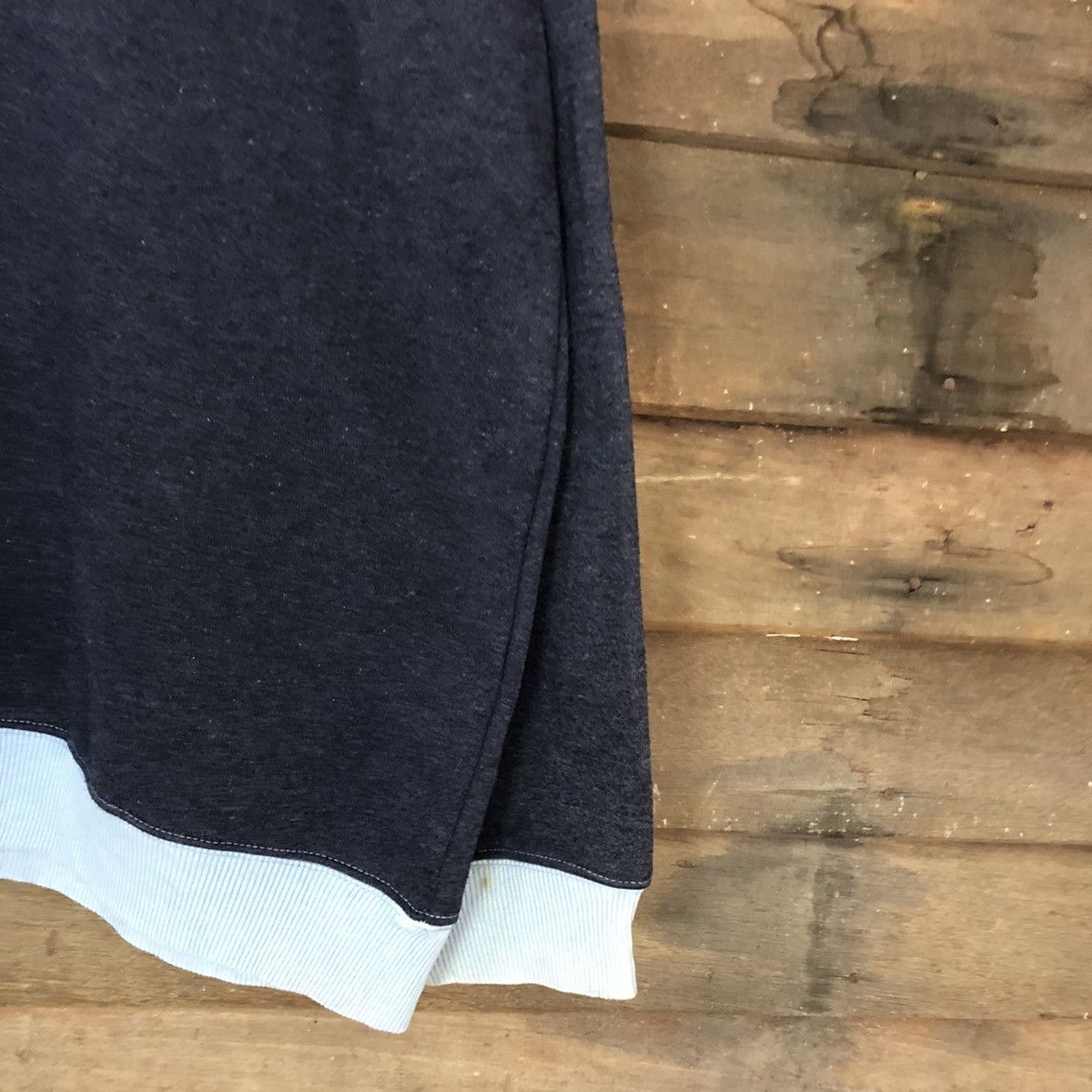 Japanese Brand Big Size Ws Clothing Dark Blue Sweatshirt #043B Size US XXL / EU 58 / 5 - 4 Thumbnail