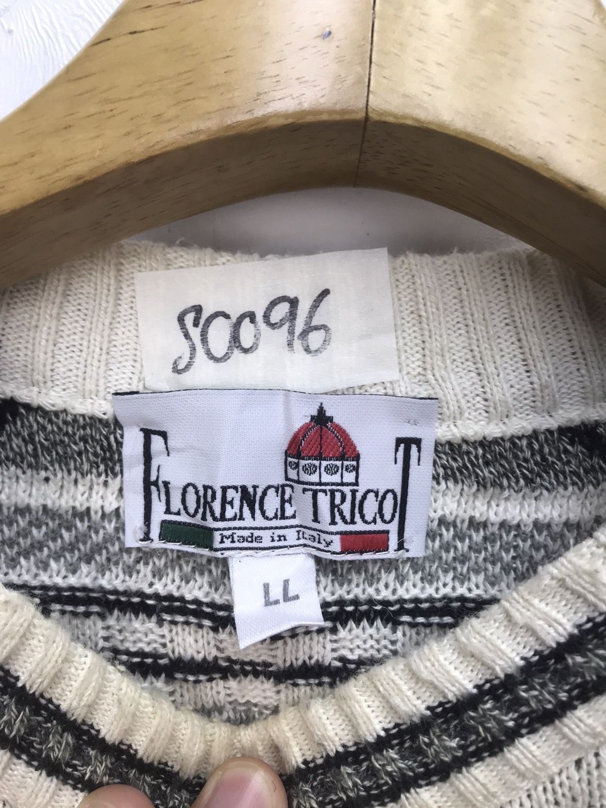 Florence Tricot Vintage Florence Tricot Made in Italy Coogi Style Size US XL / EU 56 / 4 - 4 Thumbnail