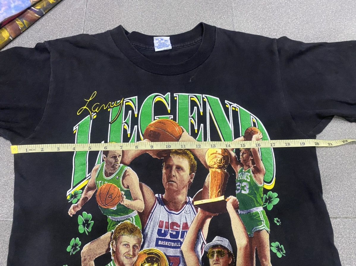 NBA Vintage RARE Larry Bird Legend NBA Boston Celtics Raptees Size US M / EU 48-50 / 2 - 9 Thumbnail