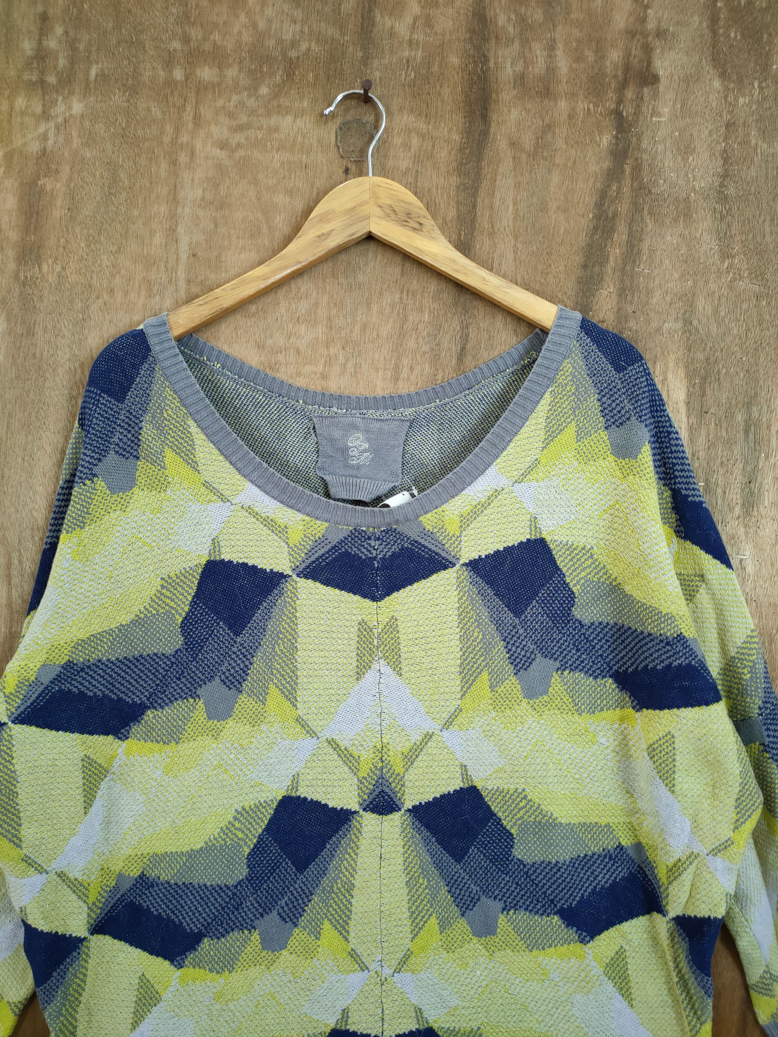 Japanese Brand D OGC art long sweatshirt knitwear japan #46-971 Size US L / EU 52-54 / 3 - 3 Thumbnail