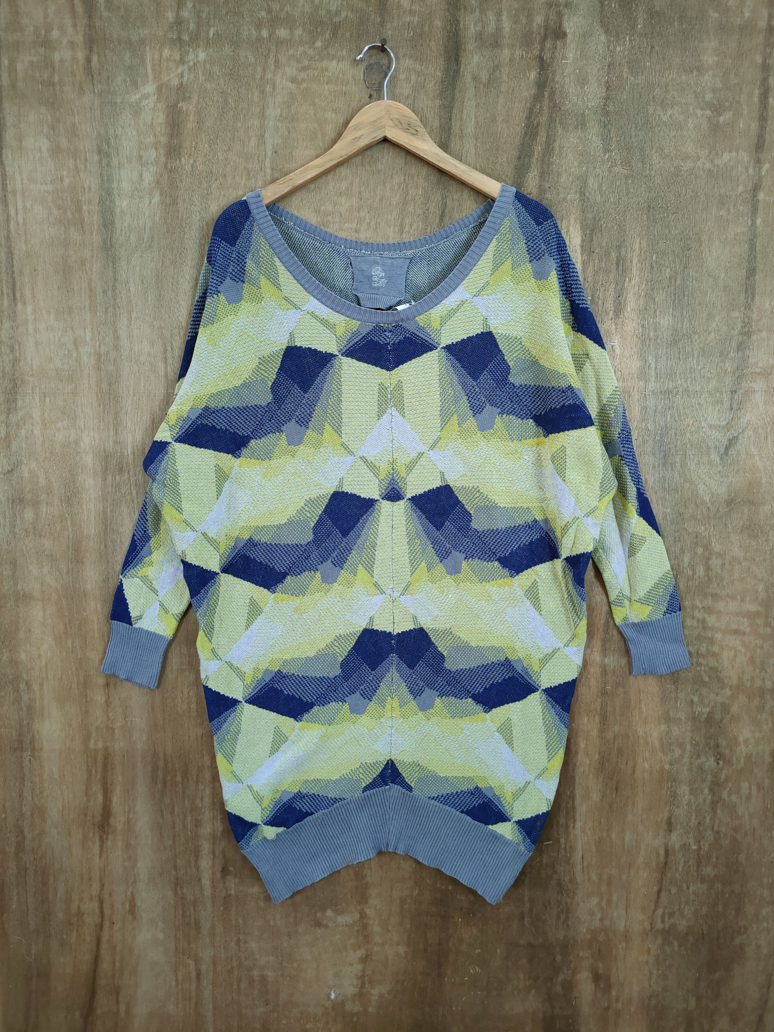 Japanese Brand D OGC art long sweatshirt knitwear japan #46-971 Size US L / EU 52-54 / 3 - 1 Thumbnail