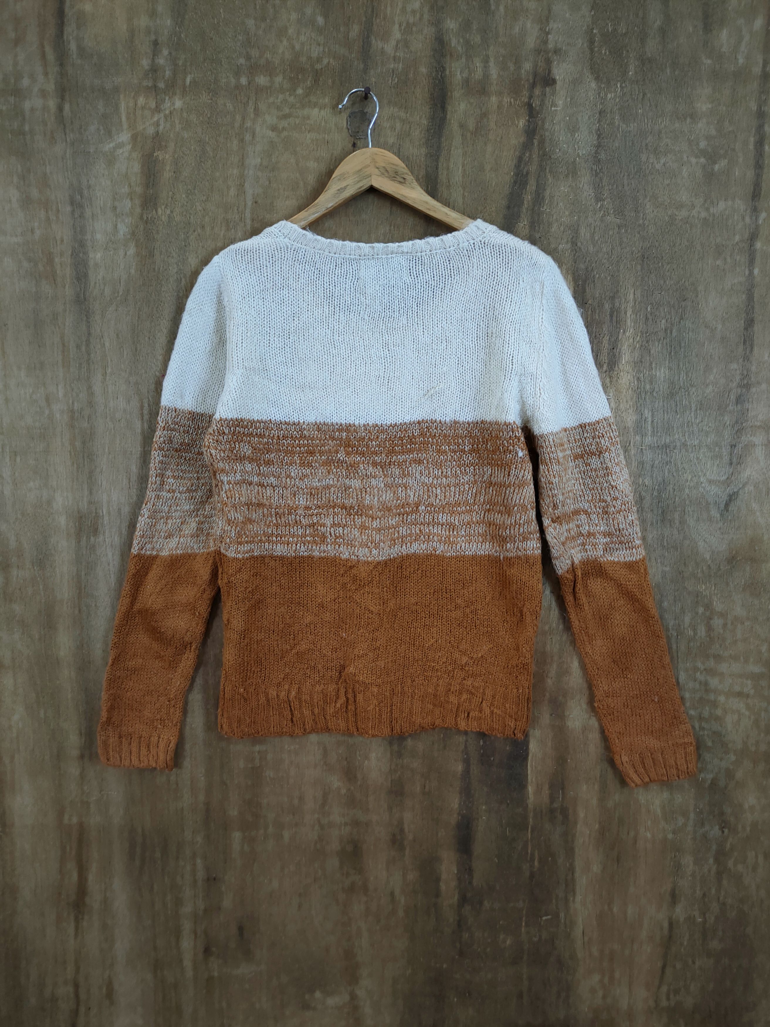 Homespun Knitwear D Word Troler stripe japan knitwear sweatshirt #46-974 Size US S / EU 44-46 / 1 - 8 Thumbnail