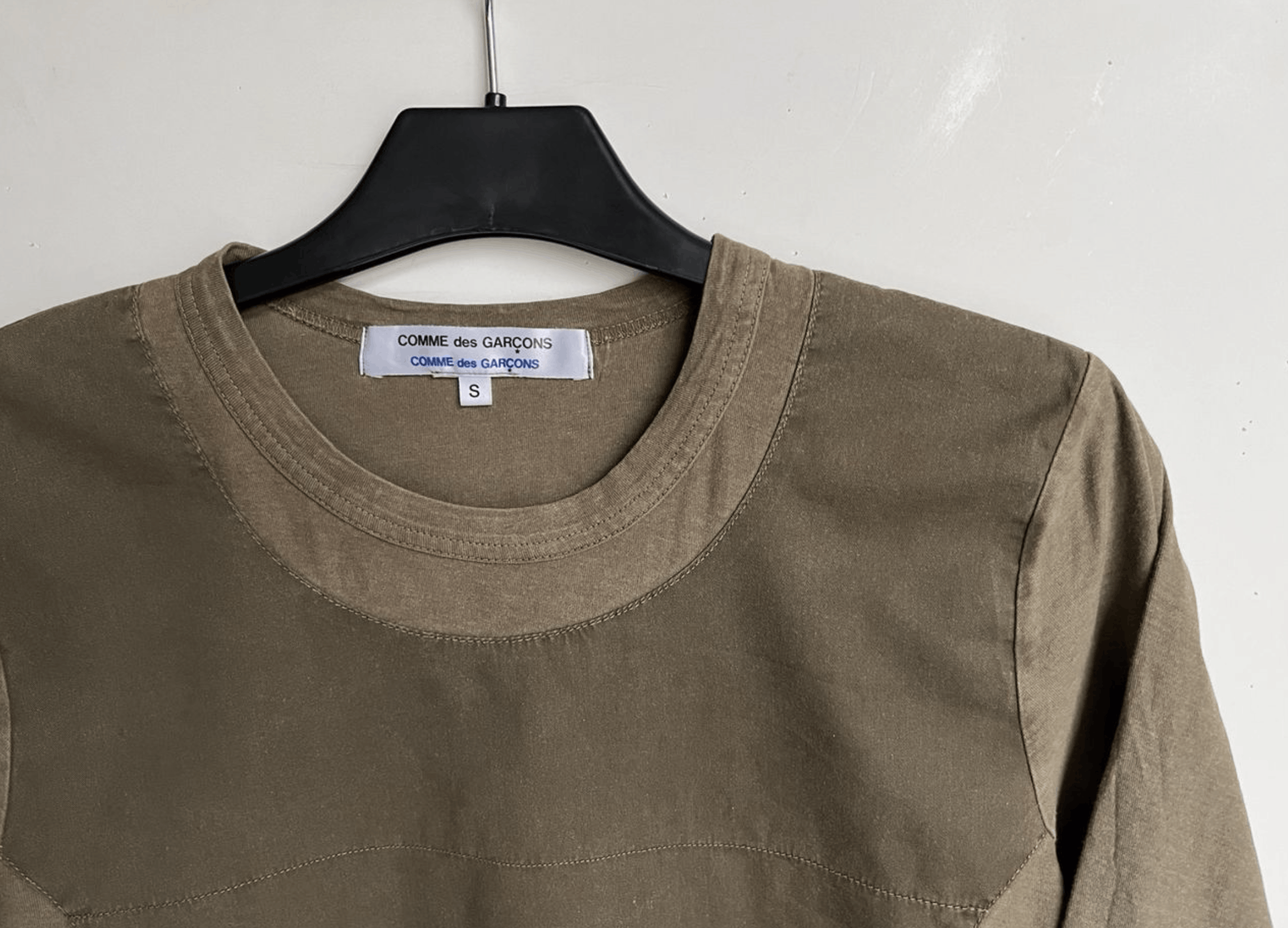 Comme des Garcons Military Inside-out Longsleeve T-Shirt Size S / US 4 / IT 40 - 4 Thumbnail