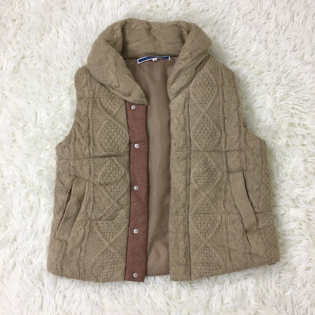 Japanese Brand The Emporium Japanese Knit Vest Size US M / EU 48-50 / 2 - 1 Thumbnail