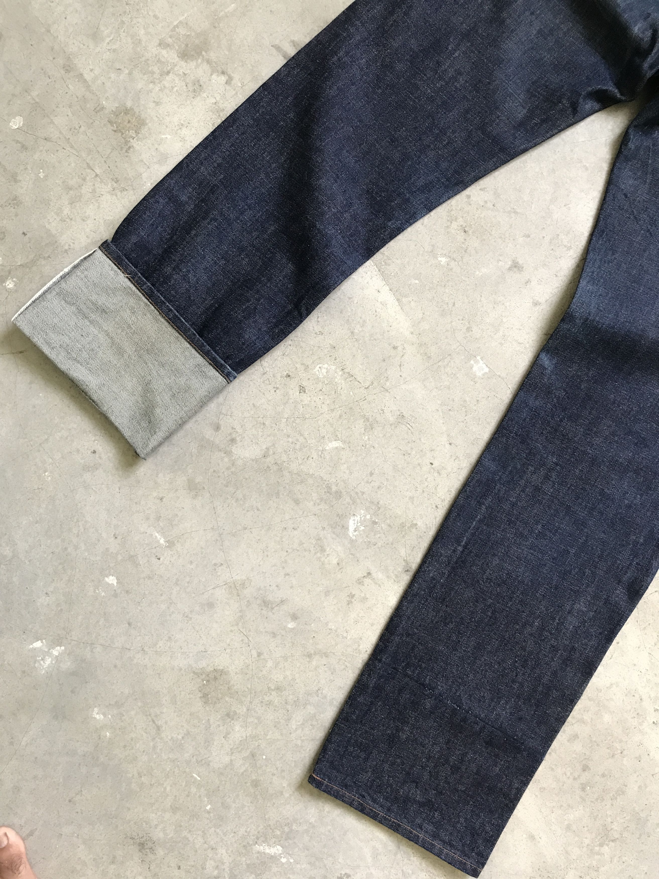 Jean Paul Gaultier 2-D1 - GAULTIER Designer Stylish Selvedge Denim Size US 29 - 13 Thumbnail