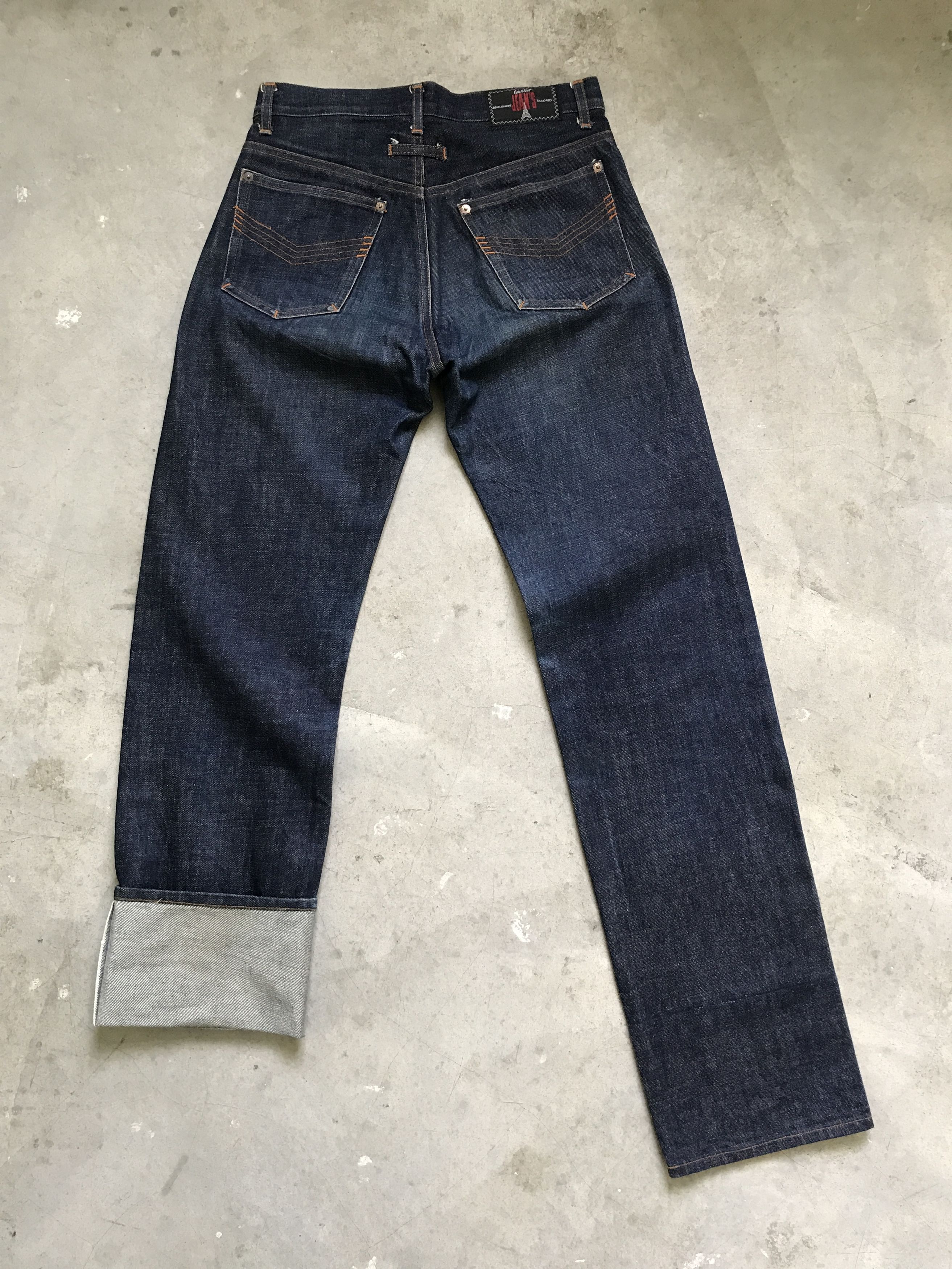 Jean Paul Gaultier 2-D1 - GAULTIER Designer Stylish Selvedge Denim Size US 29 - 11 Thumbnail