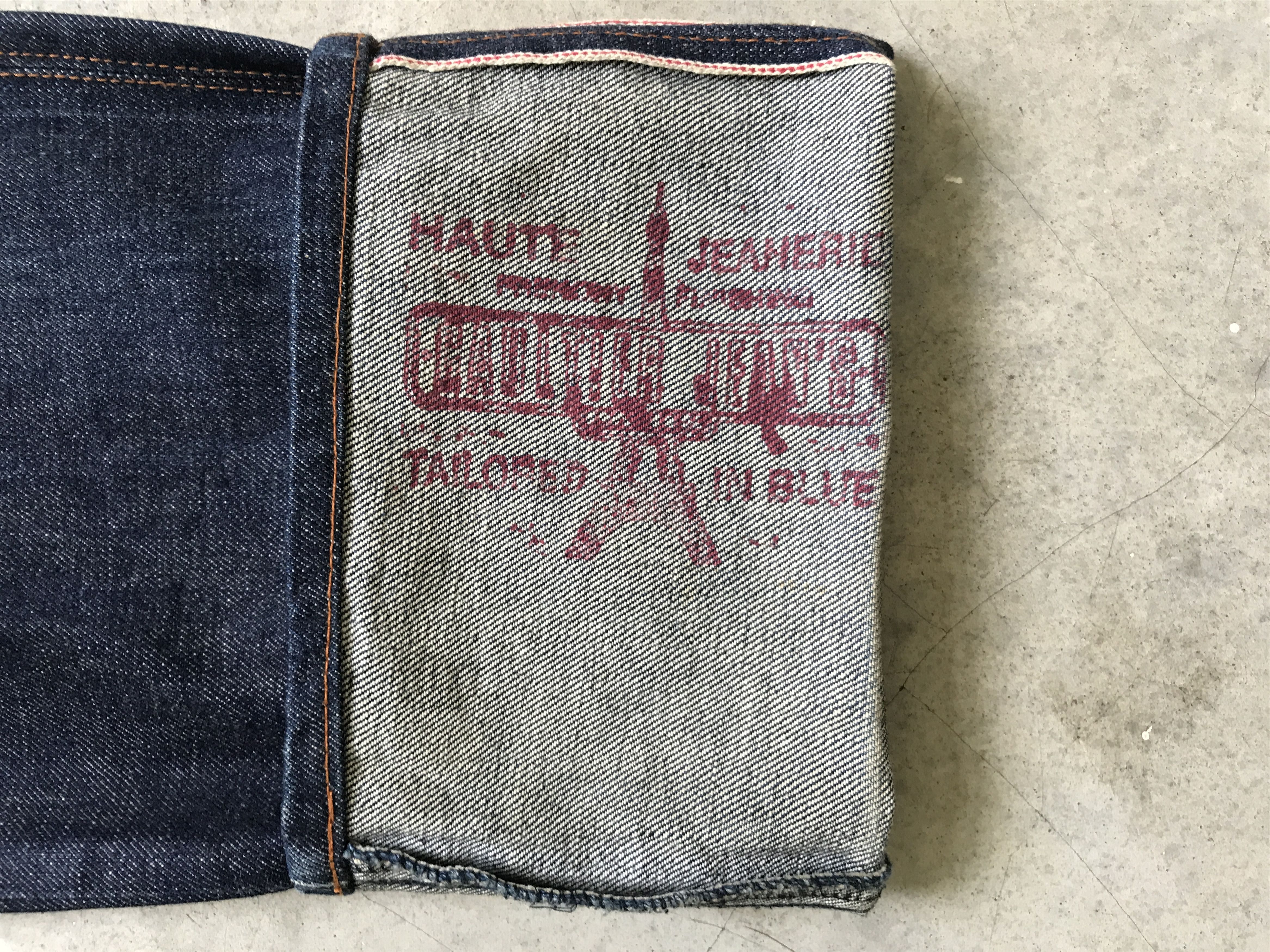 Jean Paul Gaultier 2-D1 - GAULTIER Designer Stylish Selvedge Denim Size US 29 - 4 Thumbnail