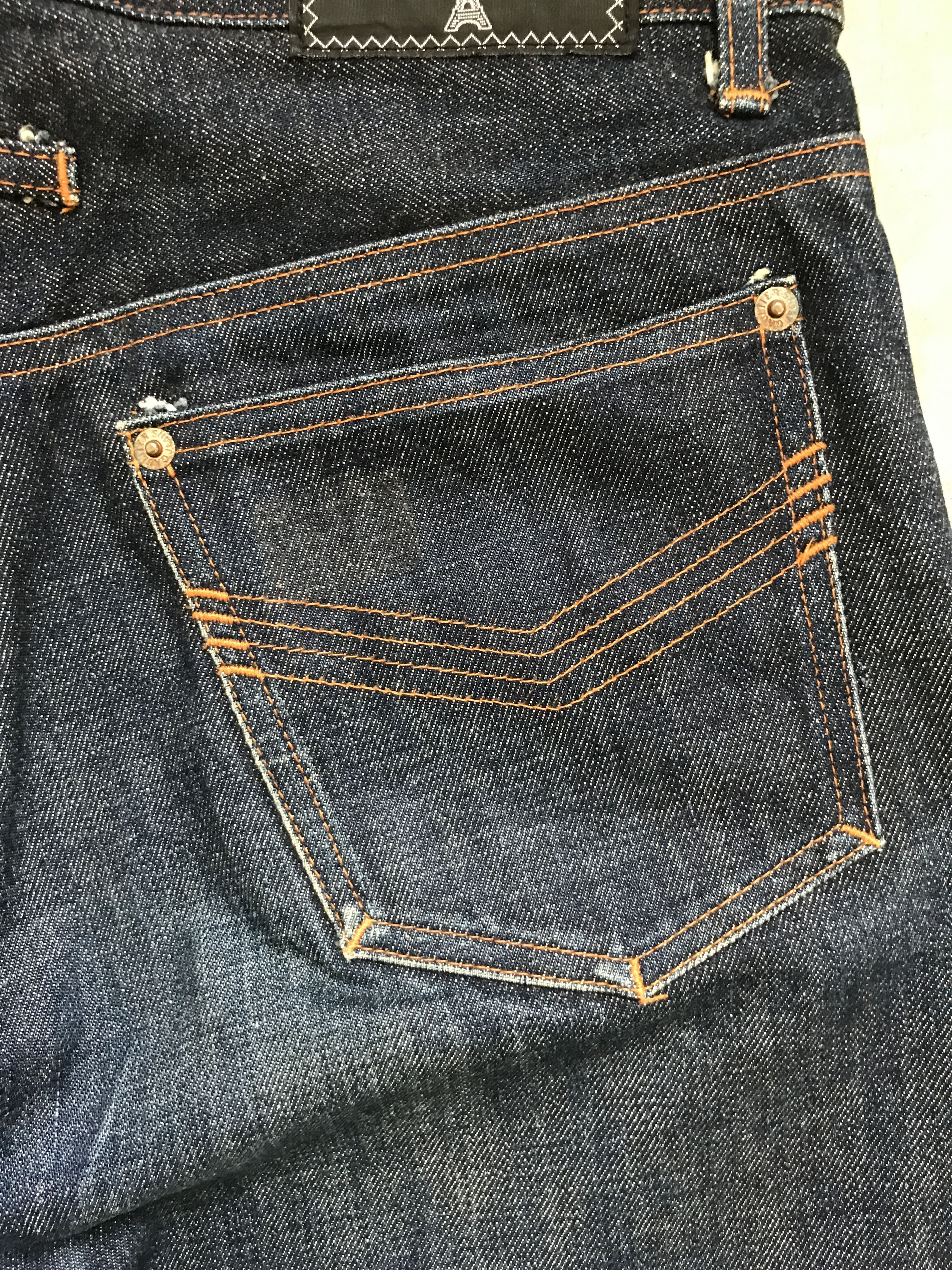 Jean Paul Gaultier 2-D1 - GAULTIER Designer Stylish Selvedge Denim Size US 29 - 14 Thumbnail