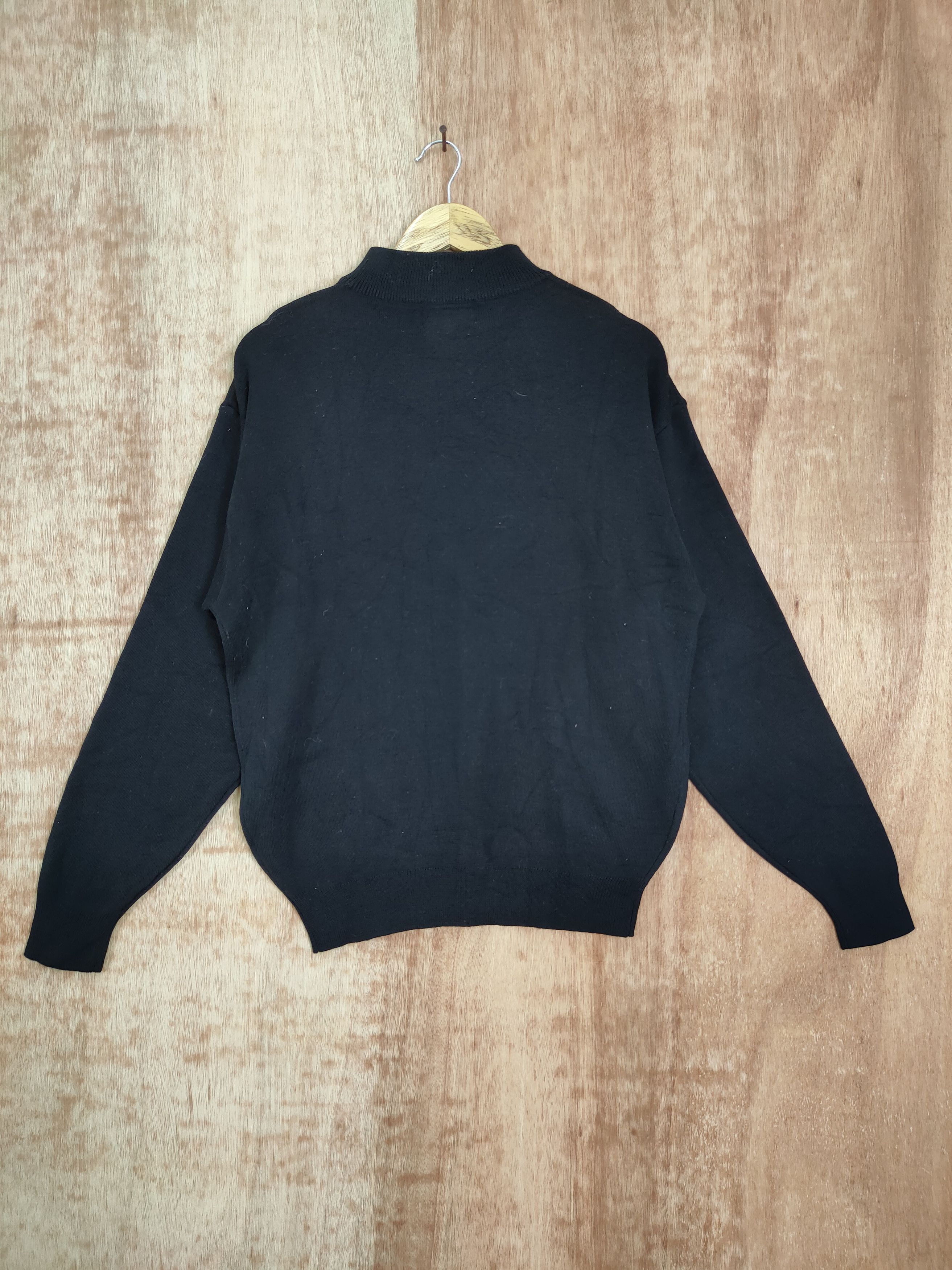 Japanese Brand Birdie Birds black plain knitwear sweatshirt Size US L / EU 52-54 / 3 - 5 Thumbnail