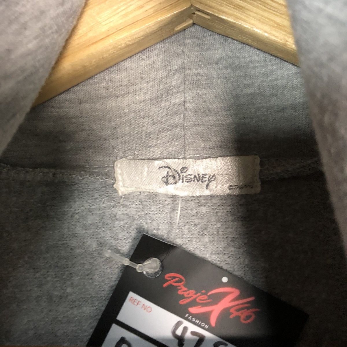 Harris Tweed Mickey Mouse X Harris Tweed Grey Hoodie sweatshirt #4787 Size US M / EU 48-50 / 2 - 9 Thumbnail