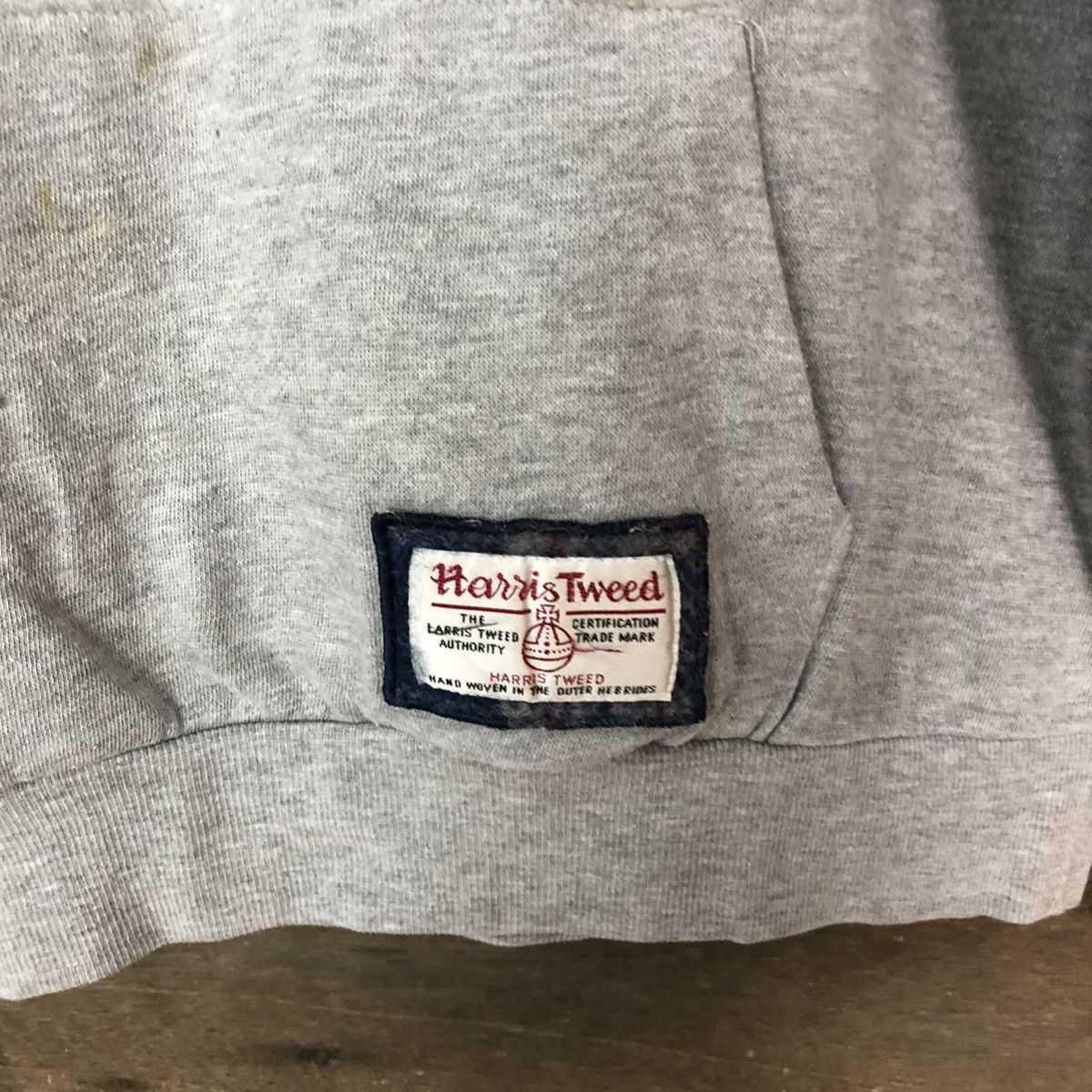 Harris Tweed Mickey Mouse X Harris Tweed Grey Hoodie sweatshirt #4787 Size US M / EU 48-50 / 2 - 7 Thumbnail
