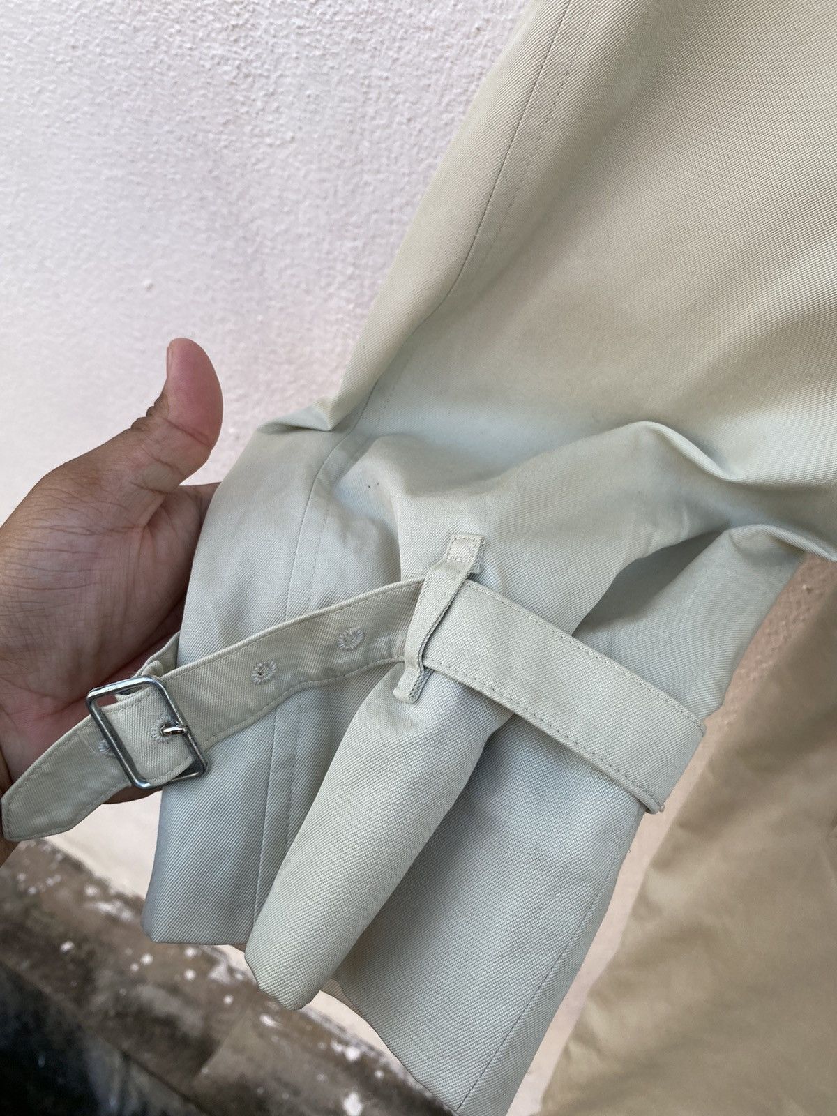 Burberry Prorsum Vintage Burberrys nova check inside trench coat / parkas Size US L / EU 52-54 / 3 - 10 Thumbnail