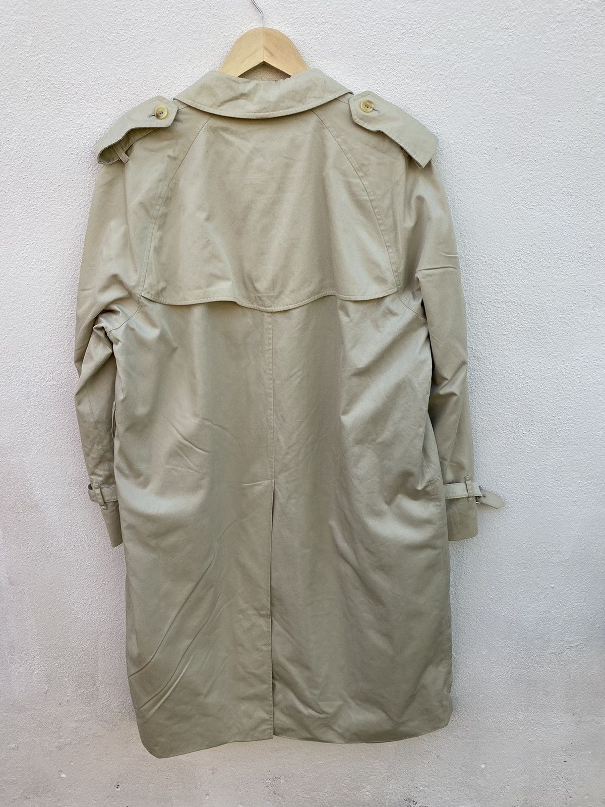 Burberry Prorsum Vintage Burberrys nova check inside trench coat / parkas Size US L / EU 52-54 / 3 - 3 Thumbnail