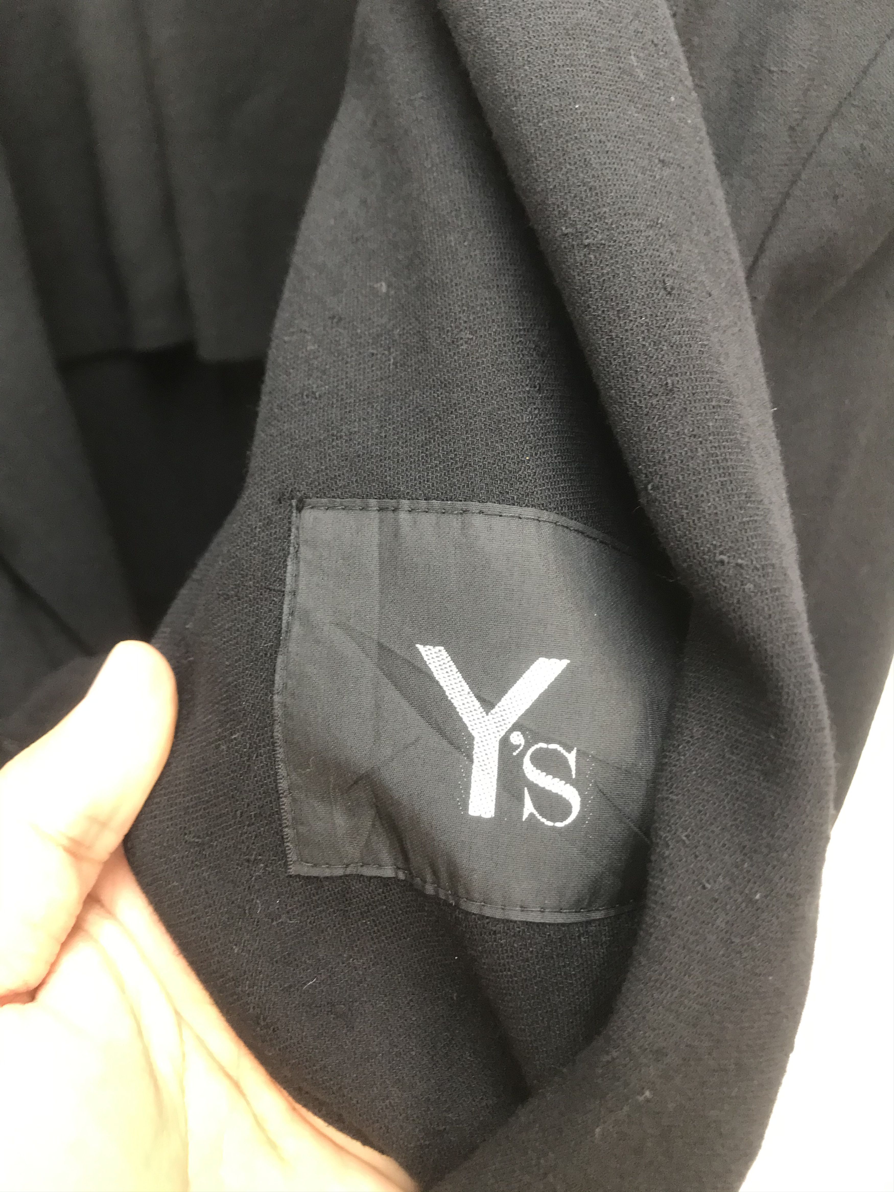 Yohji Yamamoto VINTAGE YOHJI YAMAMOTO WOOL GABARDINE OVERCOAT Size US L / EU 52-54 / 3 - 9 Thumbnail