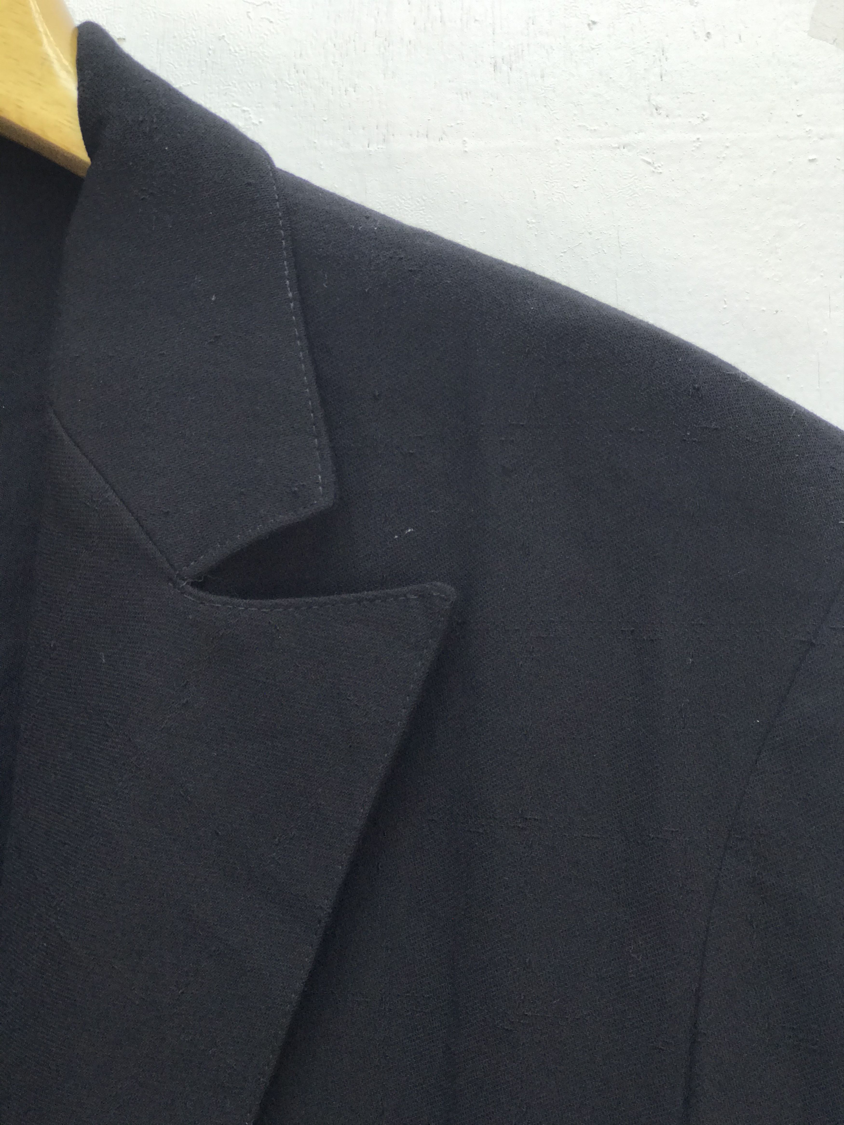 Yohji Yamamoto VINTAGE YOHJI YAMAMOTO WOOL GABARDINE OVERCOAT Size US L / EU 52-54 / 3 - 5 Thumbnail