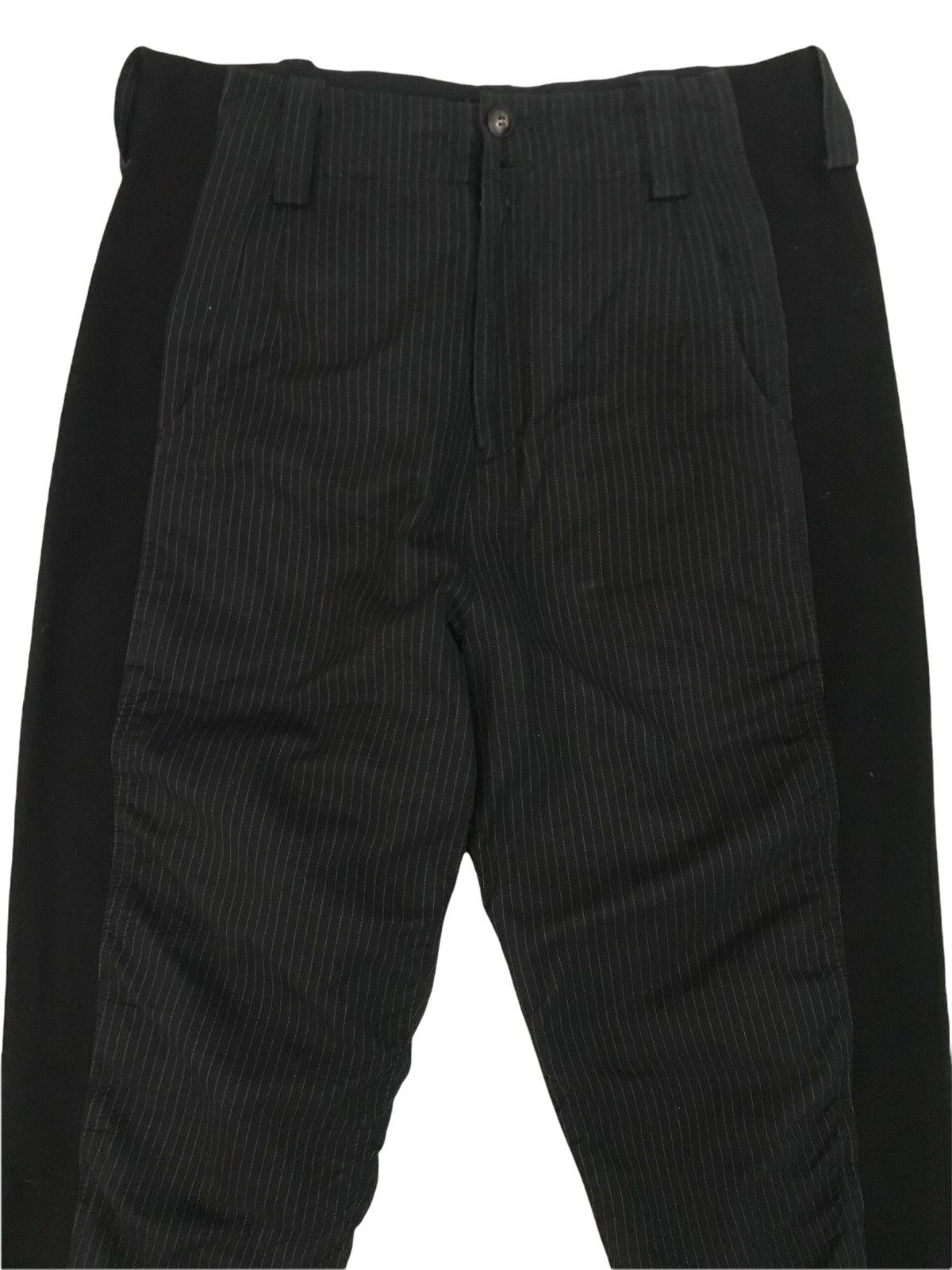 Japanese Brand Qua-drille-rangle cropped pant nice design Size US 34 / EU 50 - 2 Thumbnail