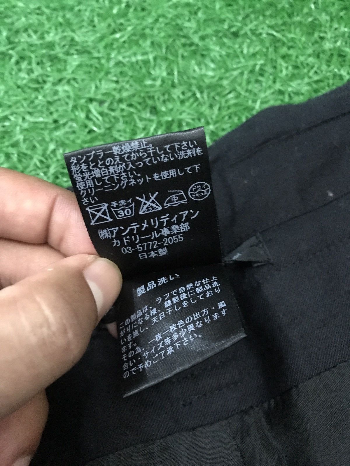 Japanese Brand Qua-drille-rangle cropped pant nice design Size US 34 / EU 50 - 10 Thumbnail