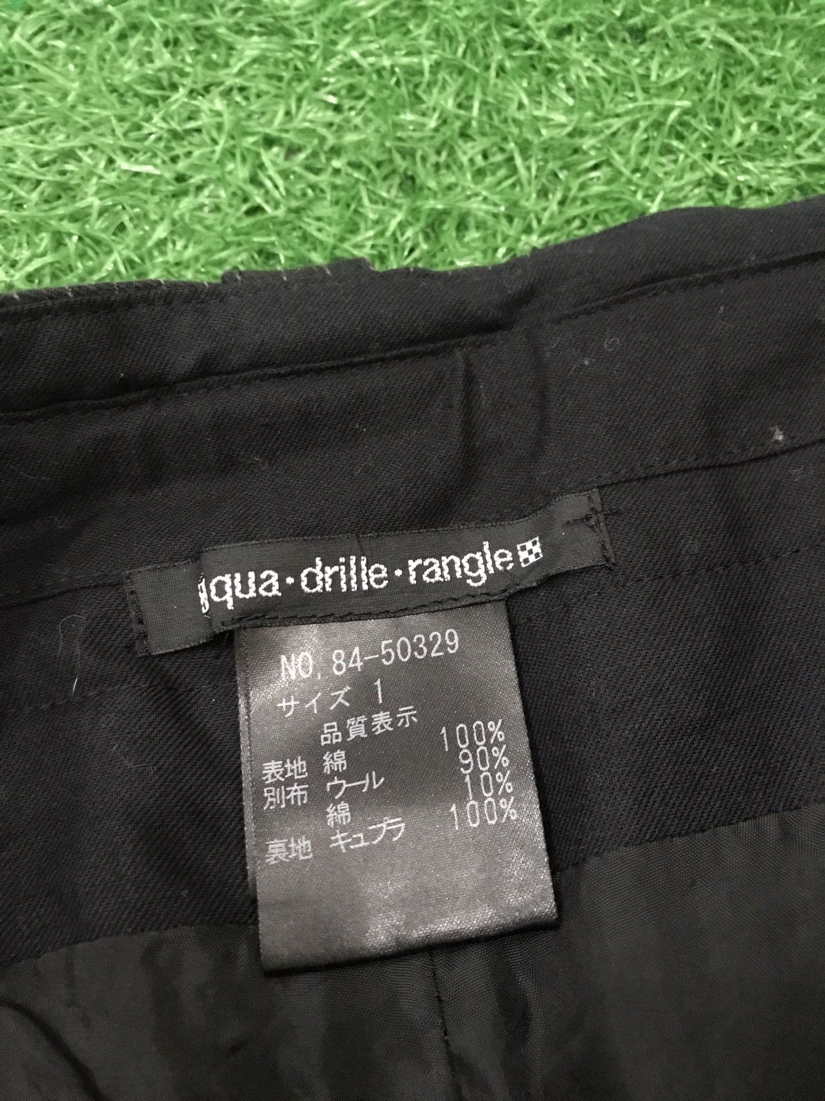 Japanese Brand Qua-drille-rangle cropped pant nice design Size US 34 / EU 50 - 9 Thumbnail