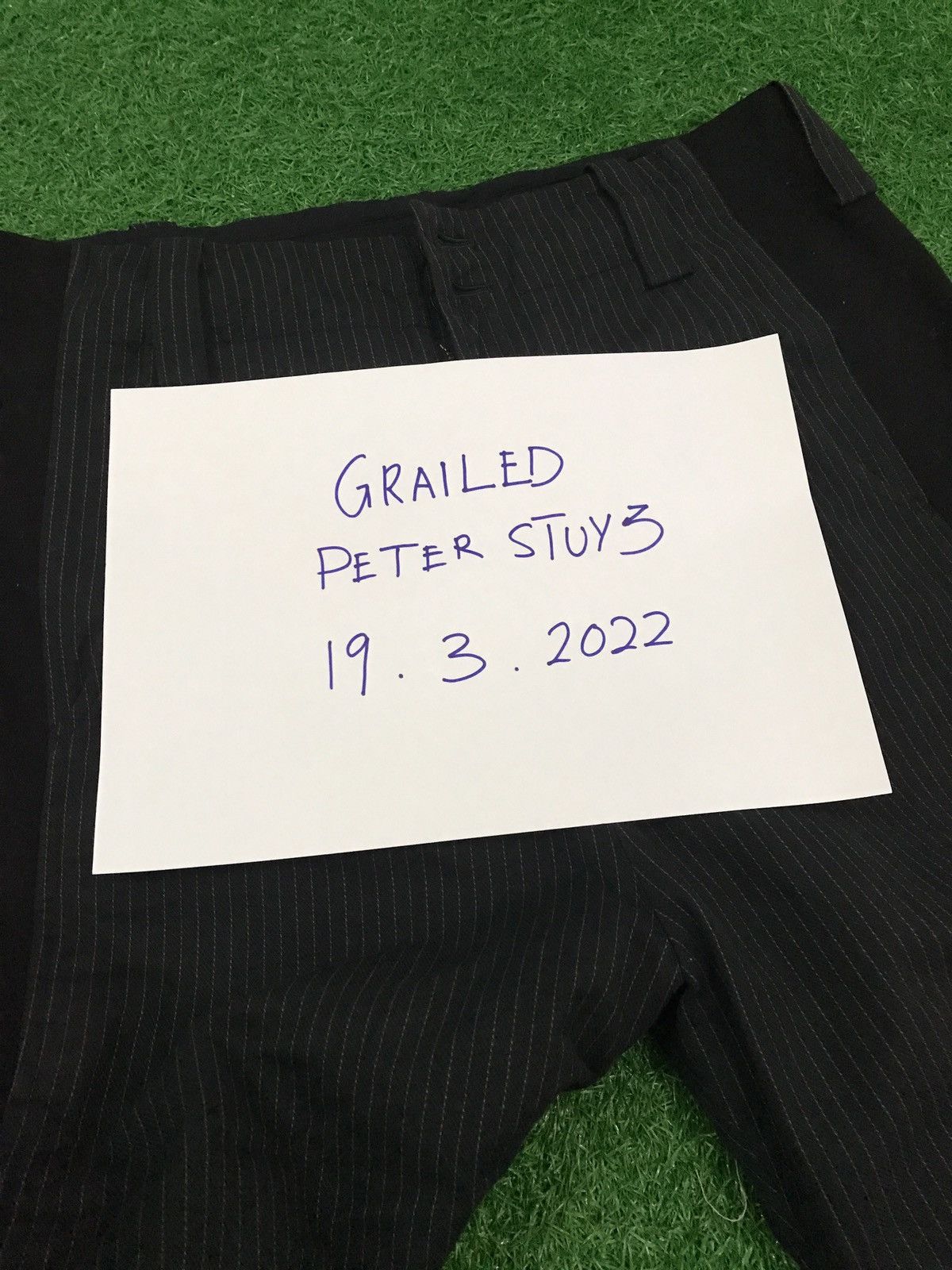Japanese Brand Qua-drille-rangle cropped pant nice design Size US 34 / EU 50 - 11 Thumbnail